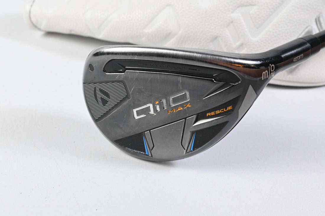 Taylormade Qi10 Max #3 Hybrid / 20 Degree / Stiff Flex HZRDUS Silver 80 Shaft