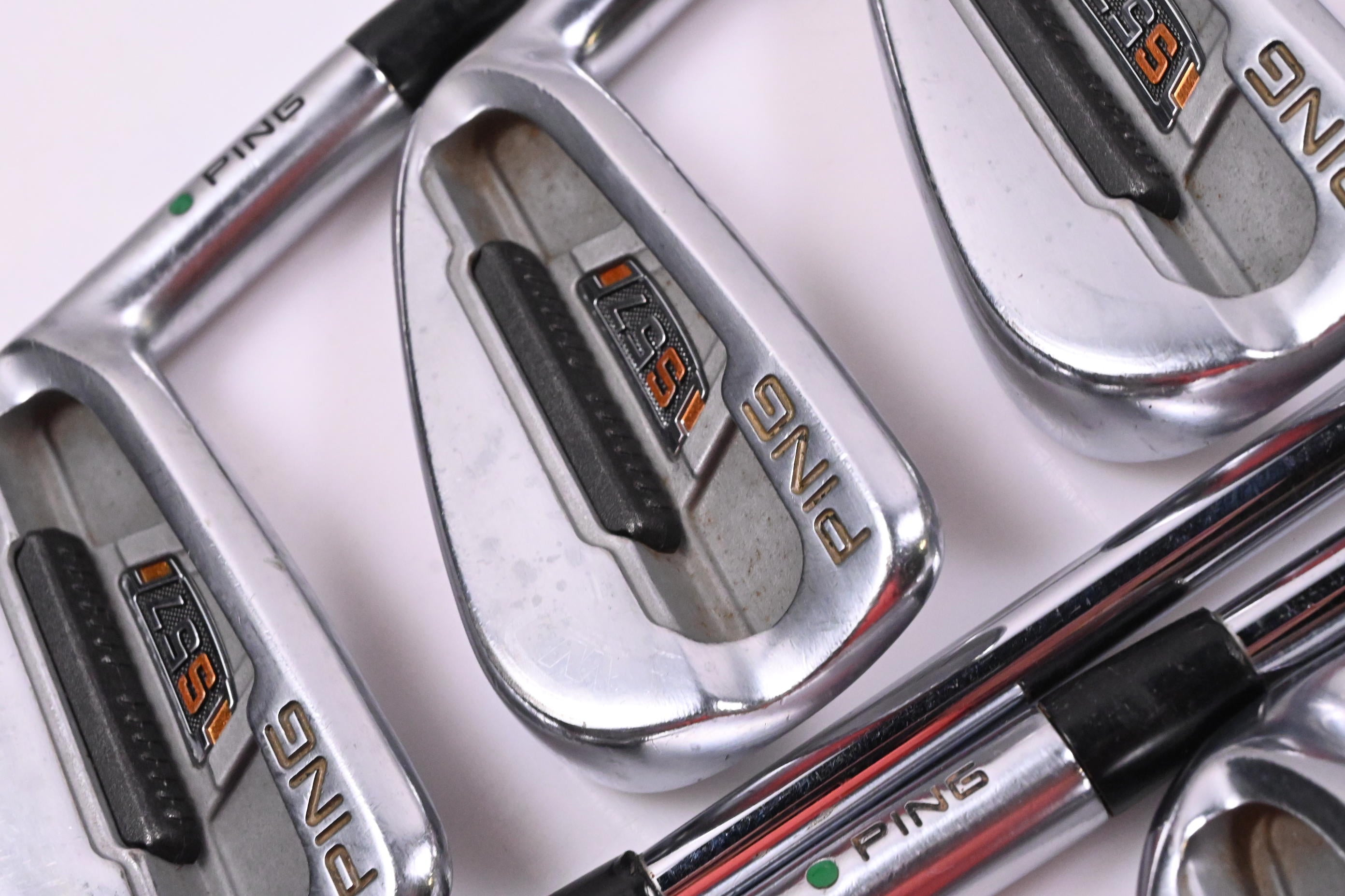 Ping S57 Irons / 4-PW / Green Dot / Regular Flex Steel Shafts