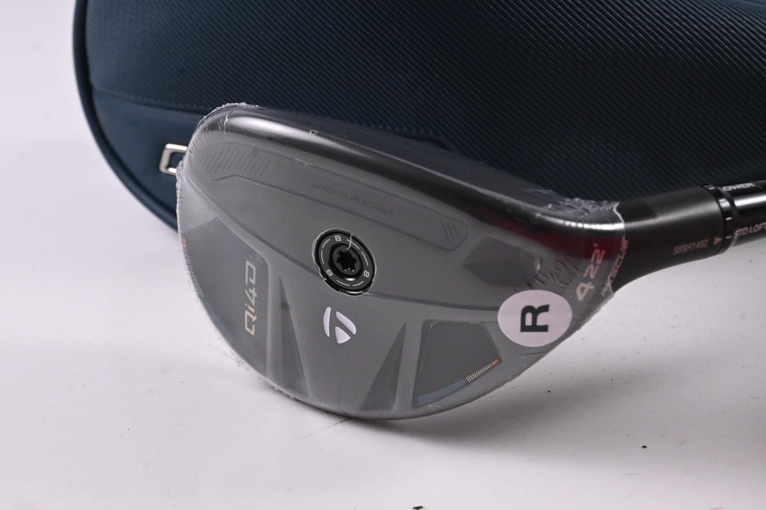 Taylormade Qi4D #4 Hybrid / 22 Degree / Regular Flex KBS Reax 65 Shaft