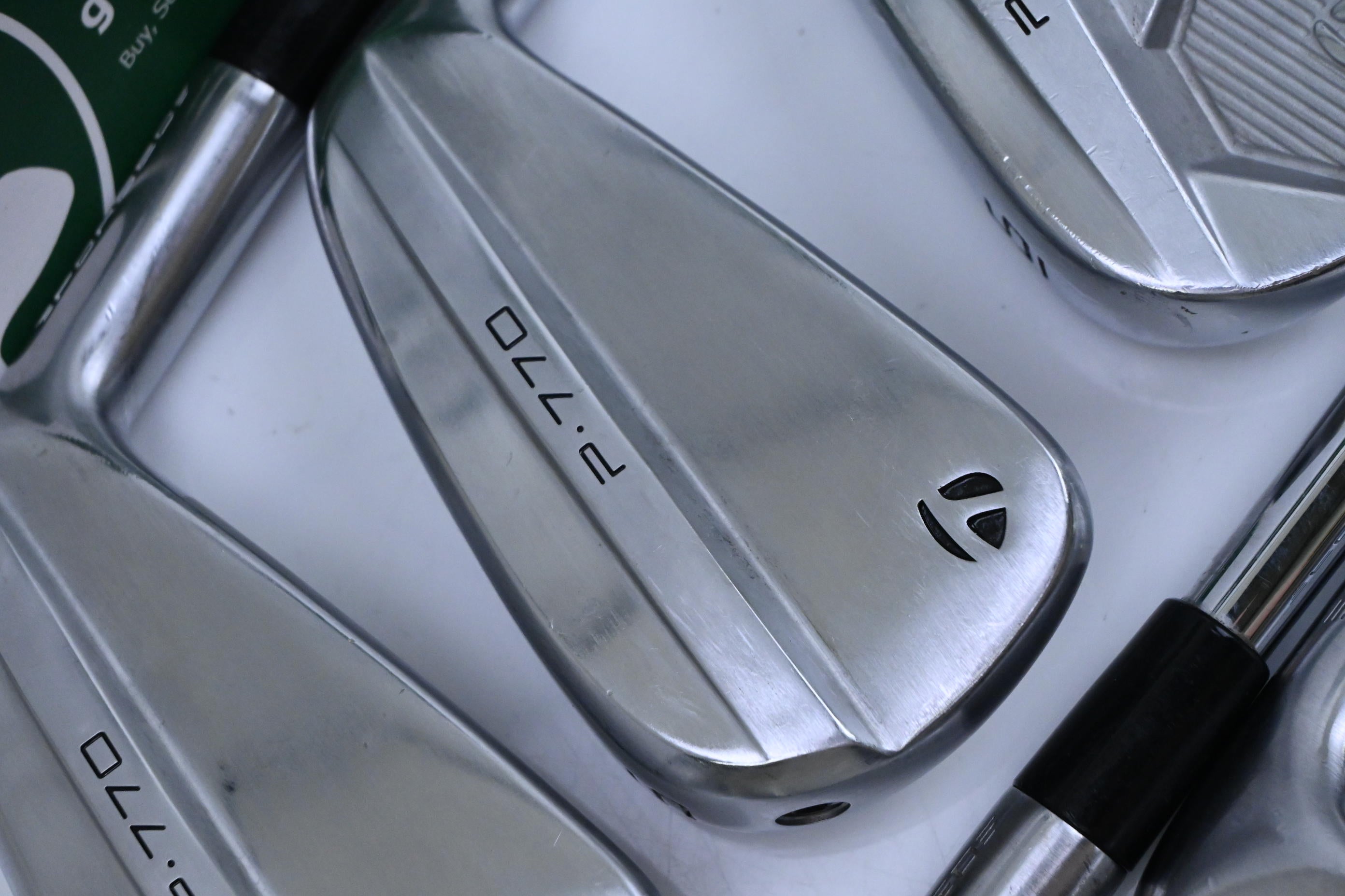 Taylormade P.7CB/P770 Combo Irons / 4-PW+AW / Stiff Flex Project X LZ 120 Shafts