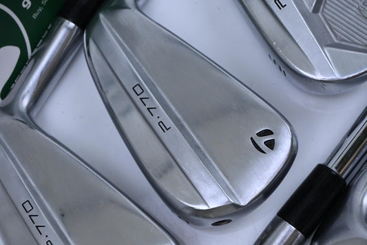 Taylormade P.7CB/P770 Combo Irons / 4-PW+AW / Stiff Flex Project X LZ 120 Shafts