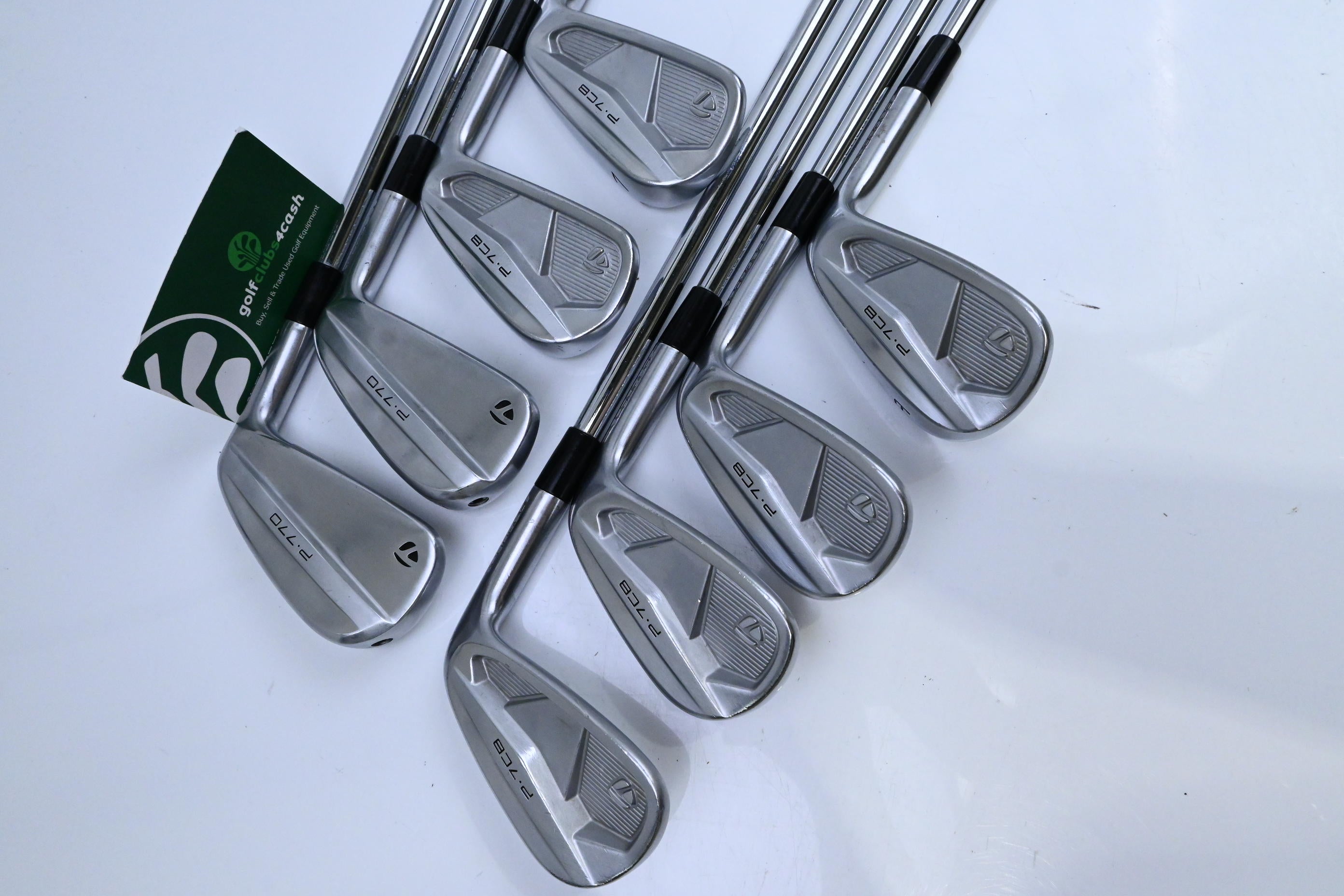 Taylormade P.7CB/P770 Combo Irons / 4-PW+AW / Stiff Flex Project X LZ 120 Shafts
