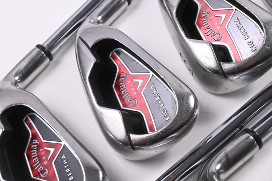 Callaway Big Bertha 2006 Irons / 4-PW+SW / Uniflex Callaway Big Bertha Shafts