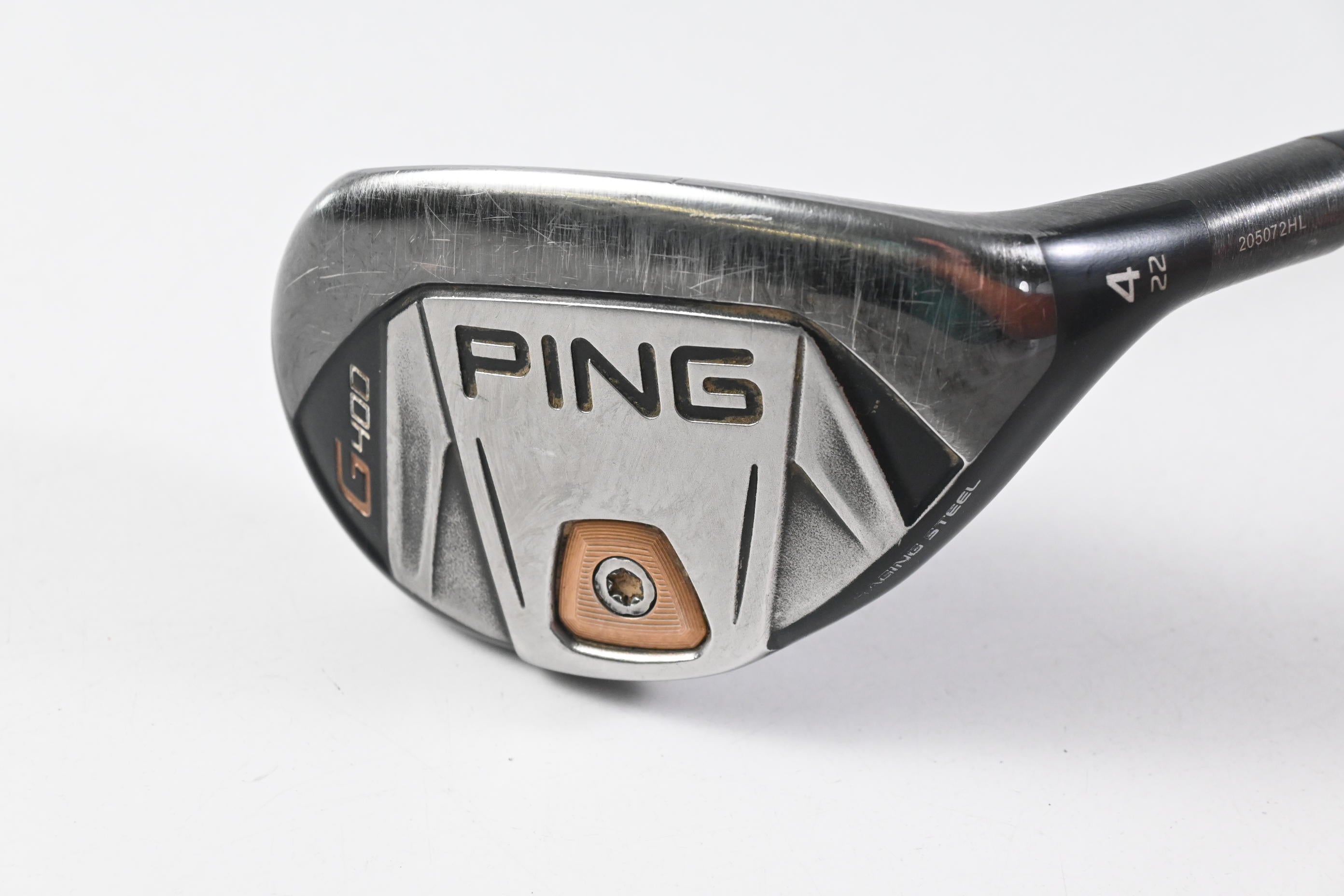 Ping G400 #4 Hybrid / 22 Degree / Regular Flex Ping Alta CB 70 Shaft