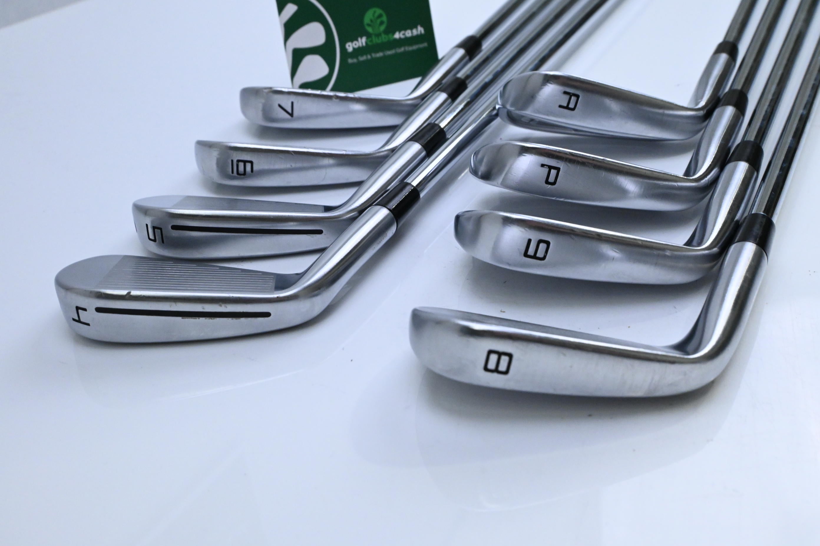 Taylormade P.7CB/P770 Combo Irons / 4-PW+AW / Stiff Flex Project X LZ 120 Shafts