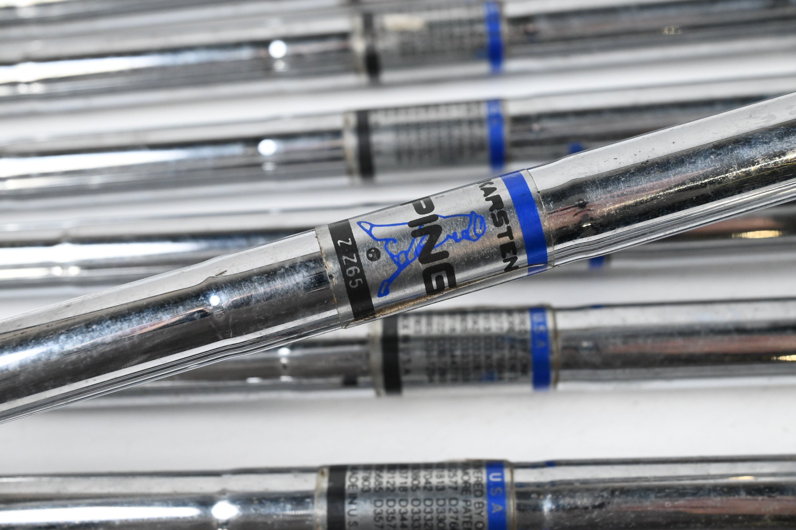 Ping ISI BeCu Irons / 3-PW+SW / Red Dot / Stiff Flex Ping Z-Z65 Shafts