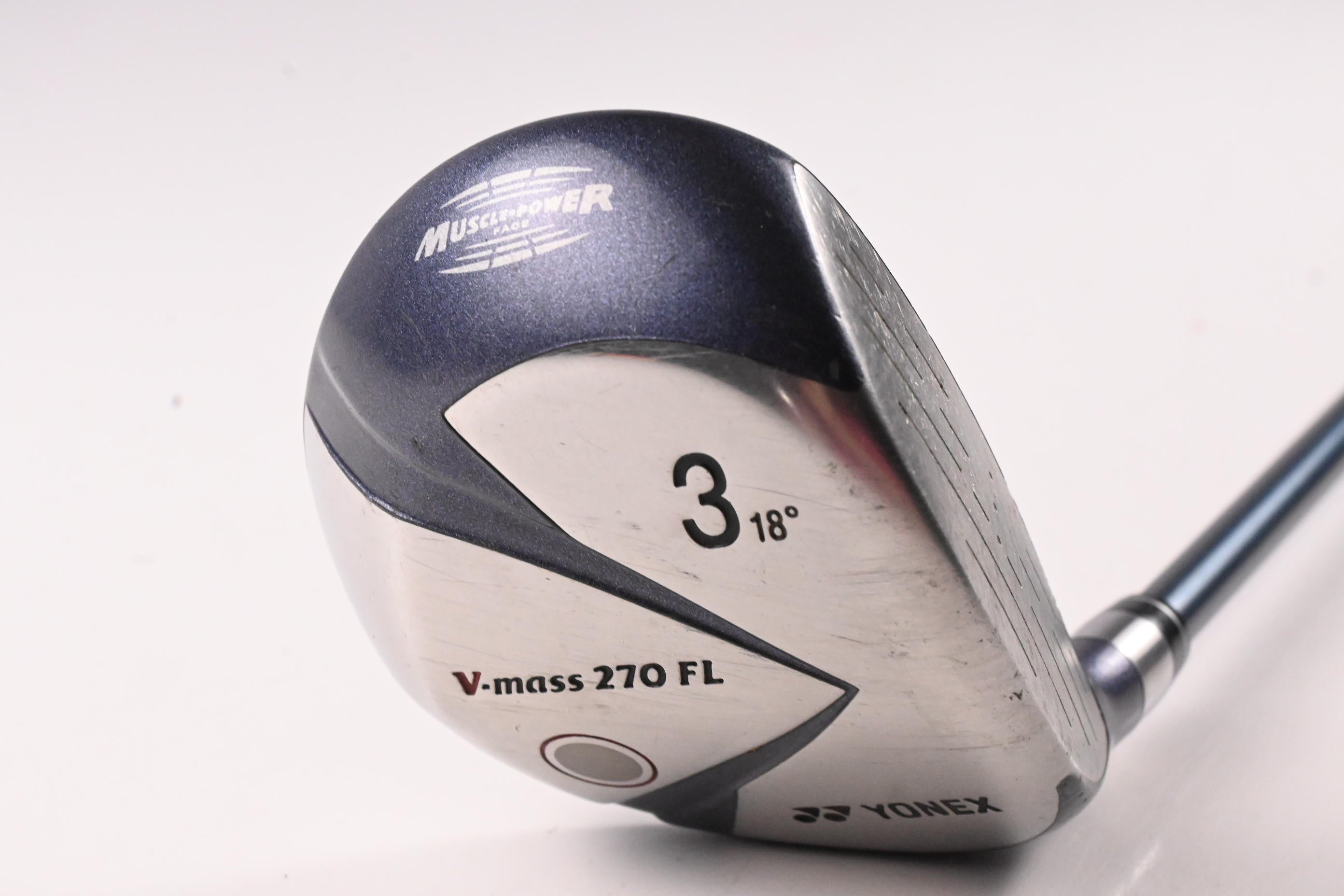 Ladies Yonex V-Mass 270 FL #3 Wood / 18 Degree / Ladies Flex UltimumTi 50 Shaft