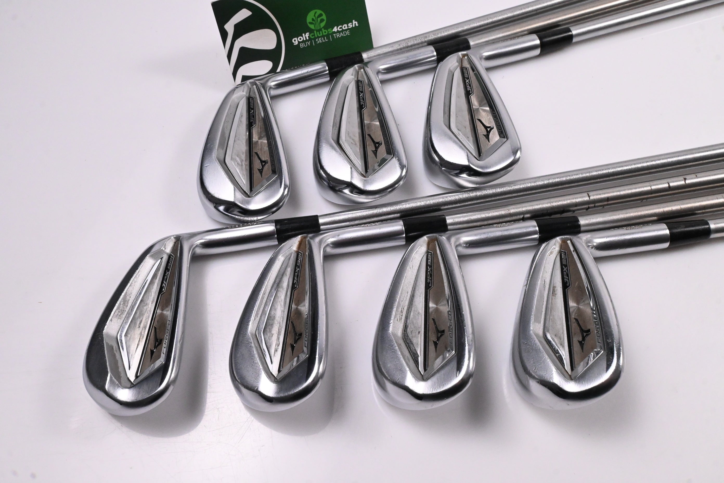 Mizuno JPX 921 Forged Irons / 4-PW / X-Flex KBS Tour C-Taper Lite 115 Shafts