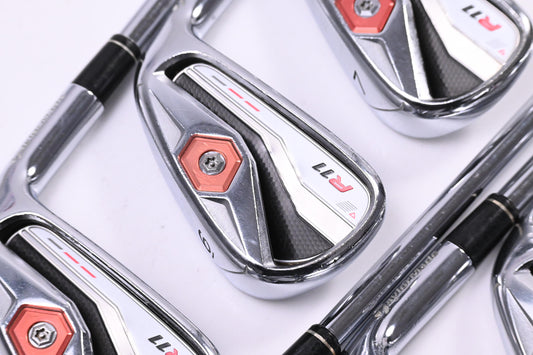 Taylormade R11 Irons / 5-PW+SW / Regular Flex KBS 90 Steel Shaft