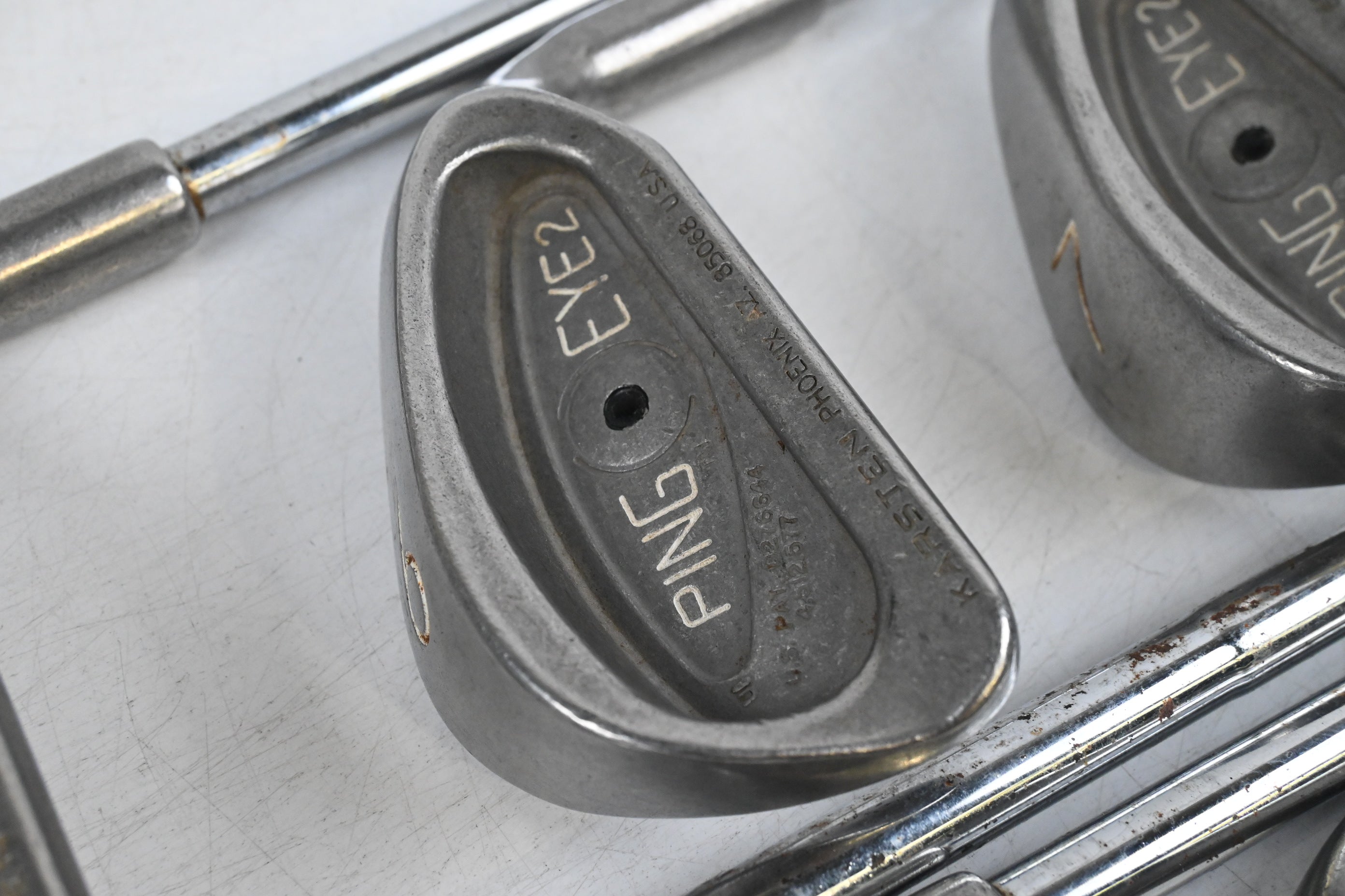 Ping Eye 2 Irons / 5-PW+SW / Black Dot / Stiff Flex Ping Karsten JZ Lite Shafts