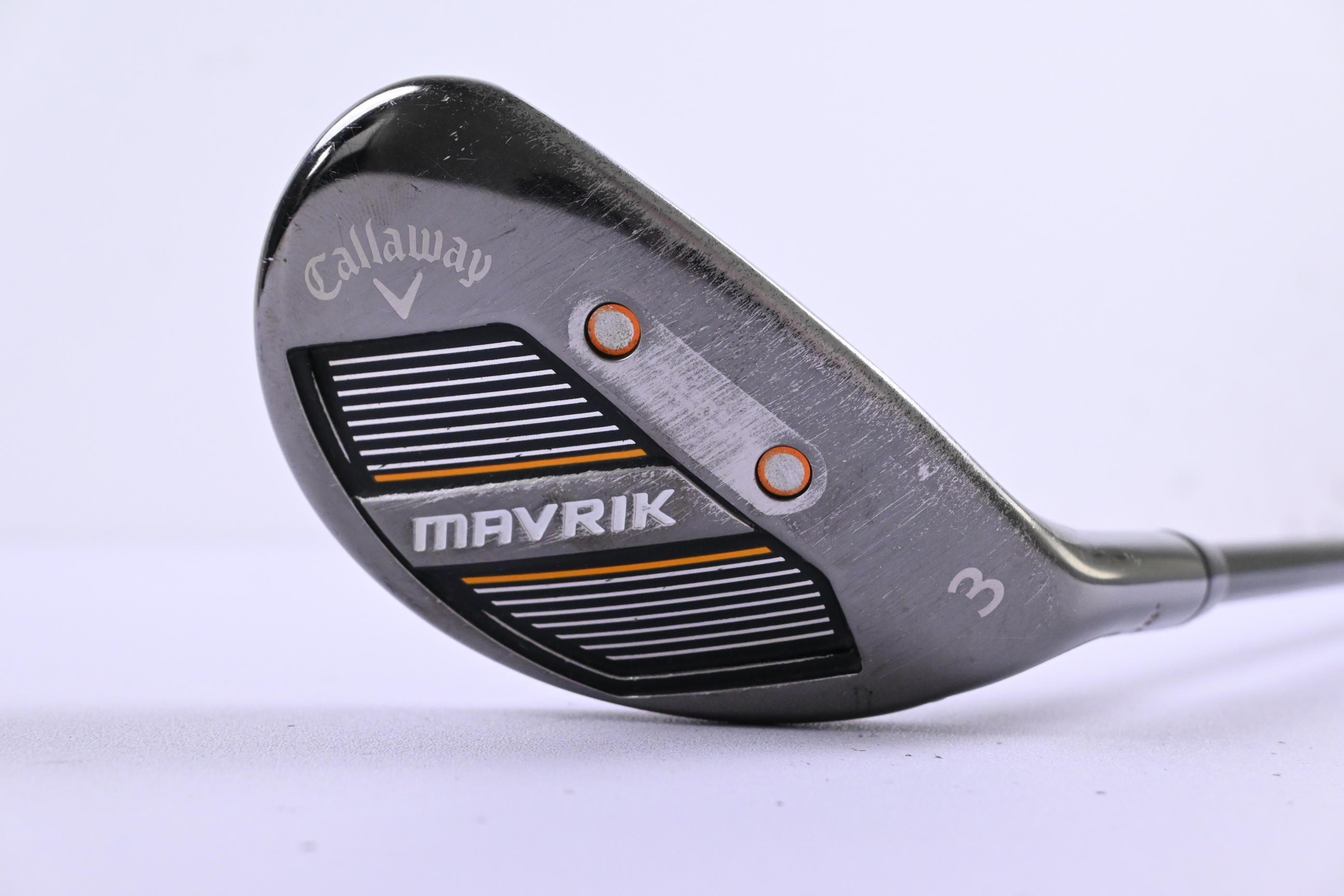 Callaway Mavrik #3 Hybrid / 18 Degree / Stiff Flex KBS Tour Hybrid Prototype 85