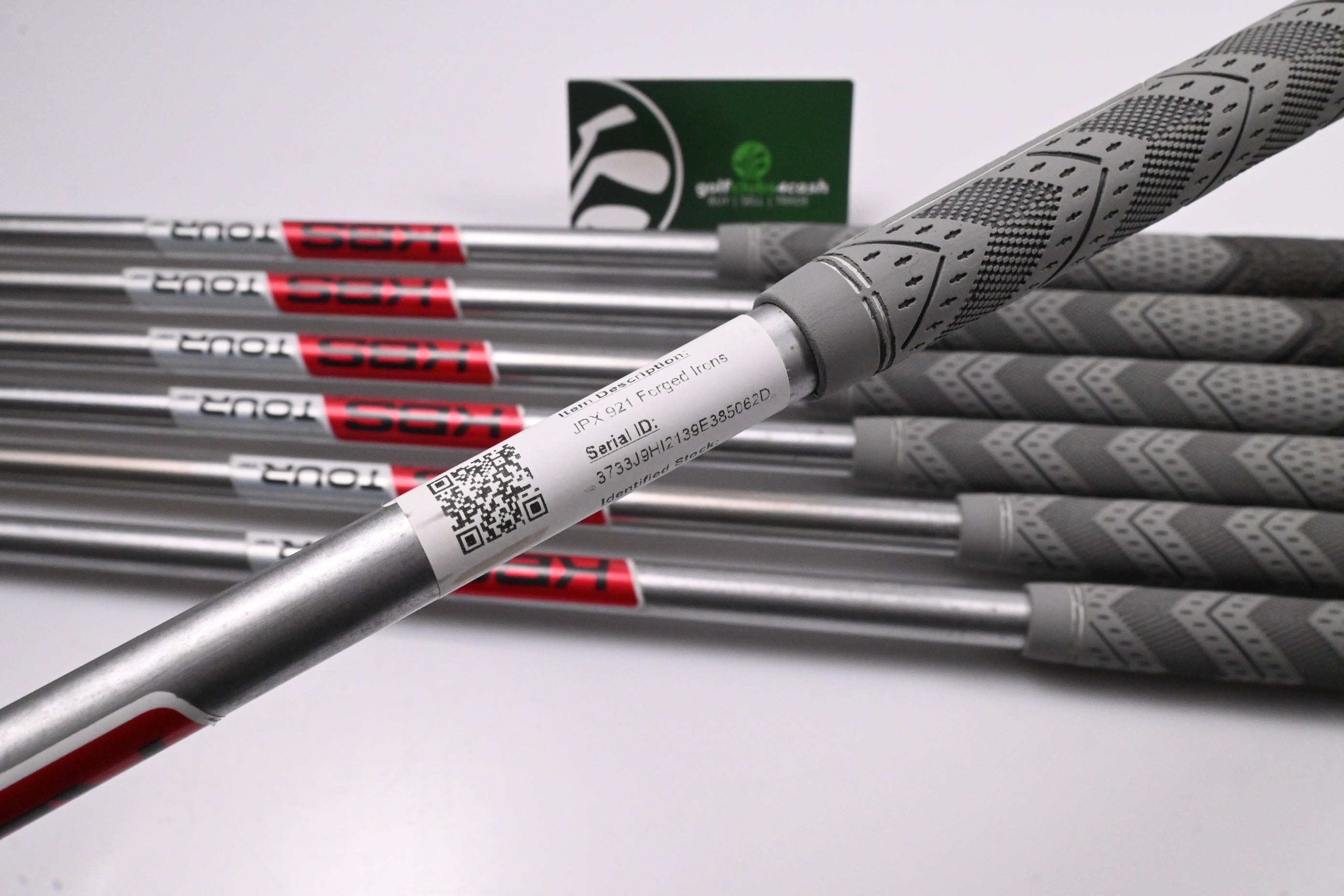 Mizuno JPX 921 Forged Irons / 4-PW / X-Flex KBS Tour C-Taper Lite 115 Shafts