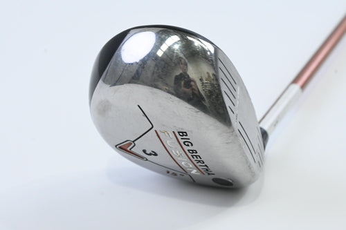 Ladies Callaway Big Bertha Fusion #3 Wood / 15 Degree / Ladies Flex Aldila NVS