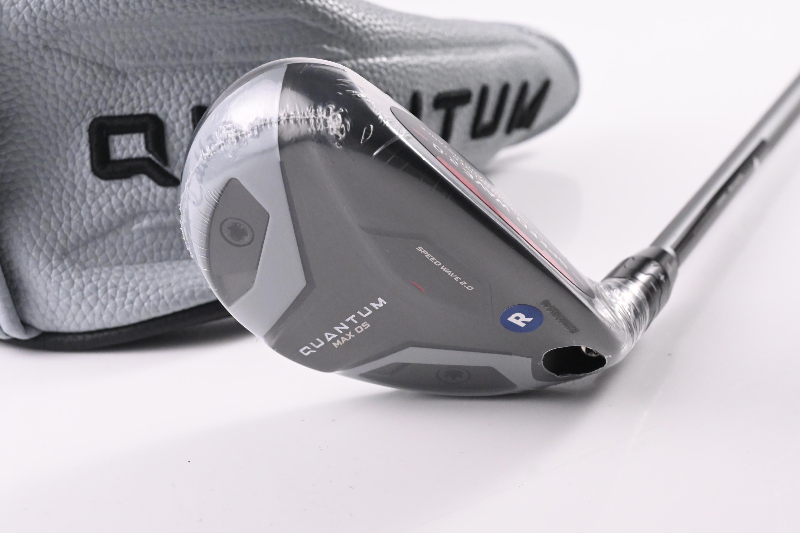 Callaway Quantum Max OS #5 Hybrid / 23 Degree / Regular Flex Denali Silver 60