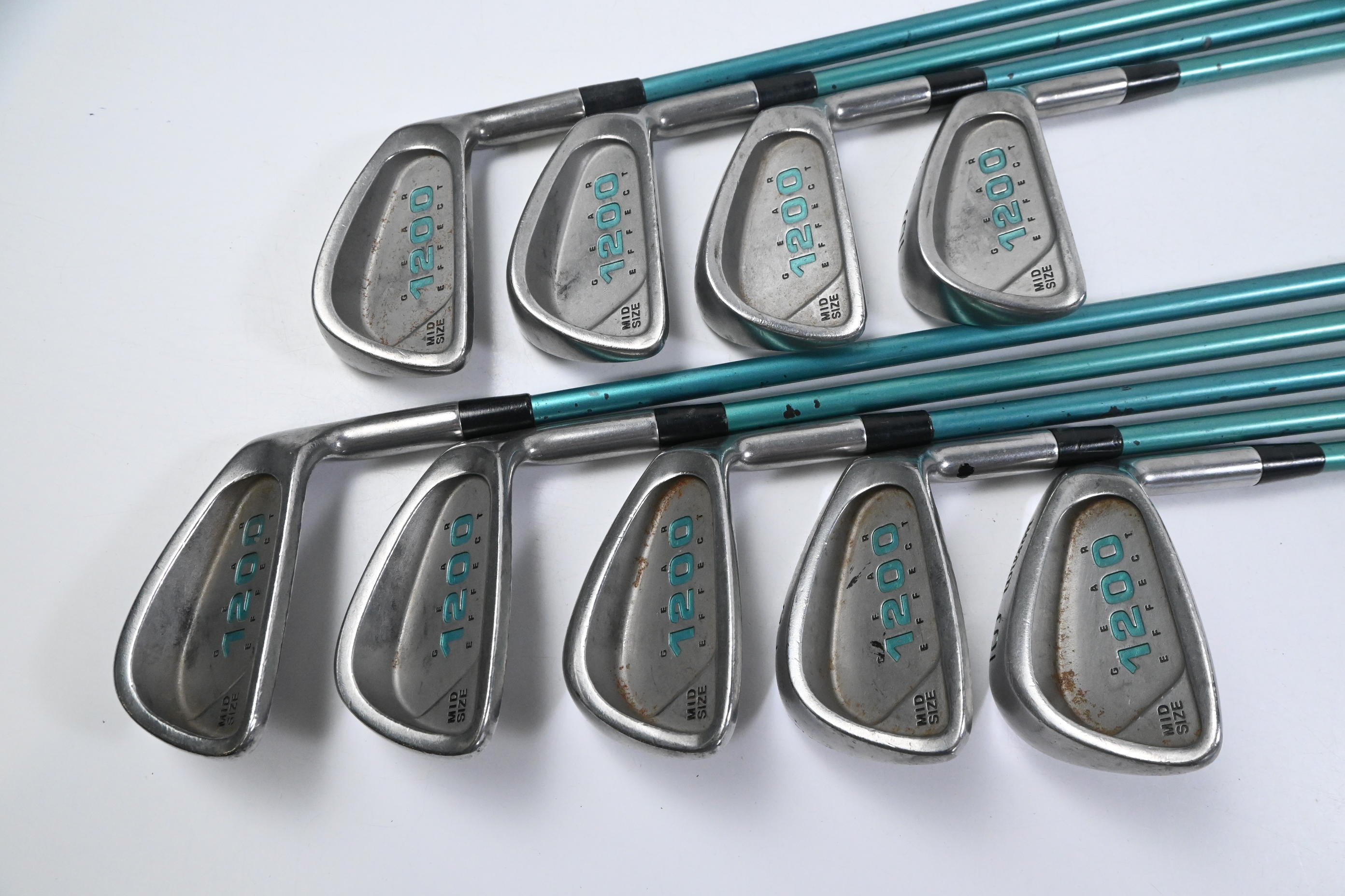 Ladies Wilson Gear Effect 1200 Irons / 3-PW+SW / Ladies Flex Wilson Powe Plus