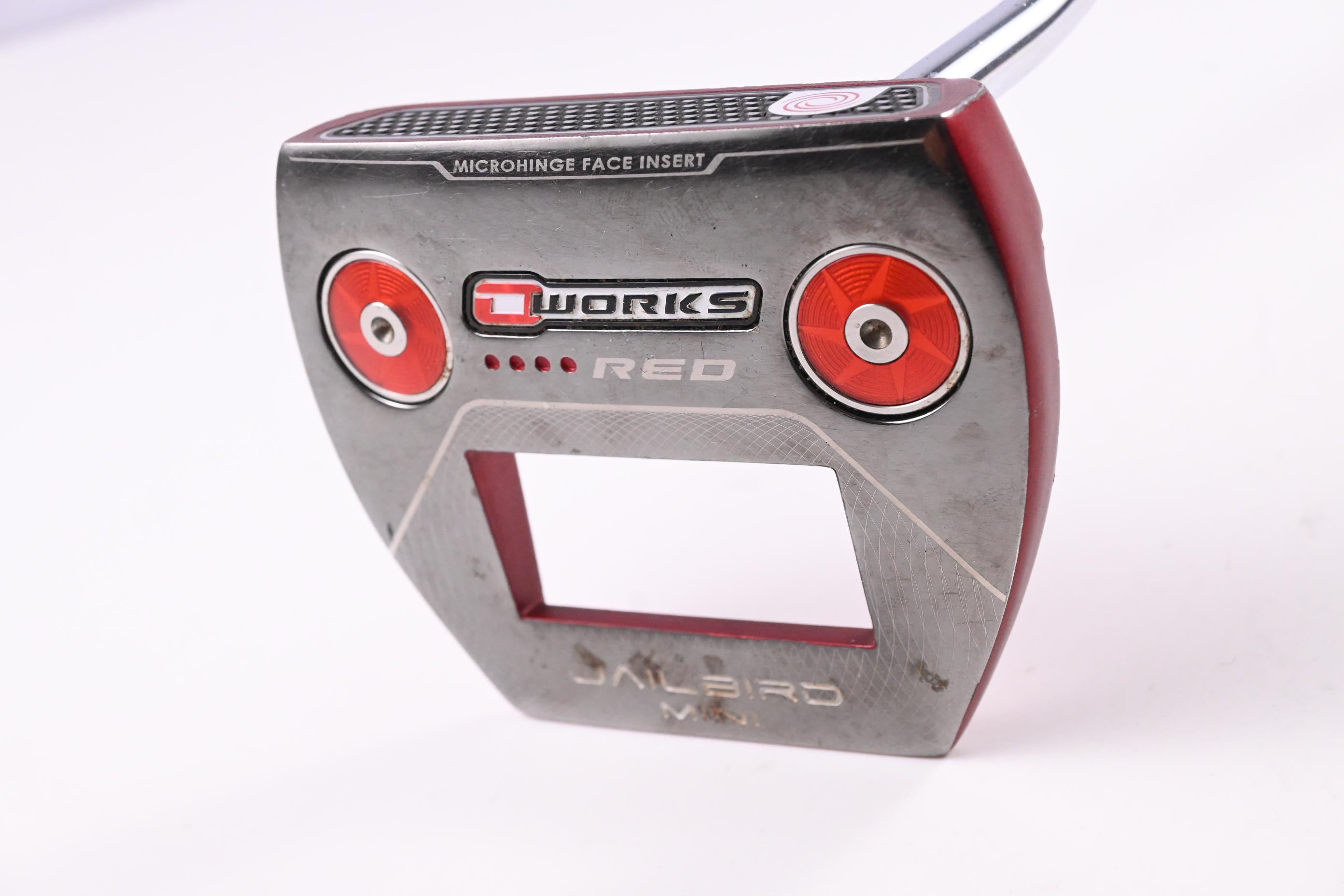 Odyssey O-Works Red Jailbird Mini Putter / 35 Inch