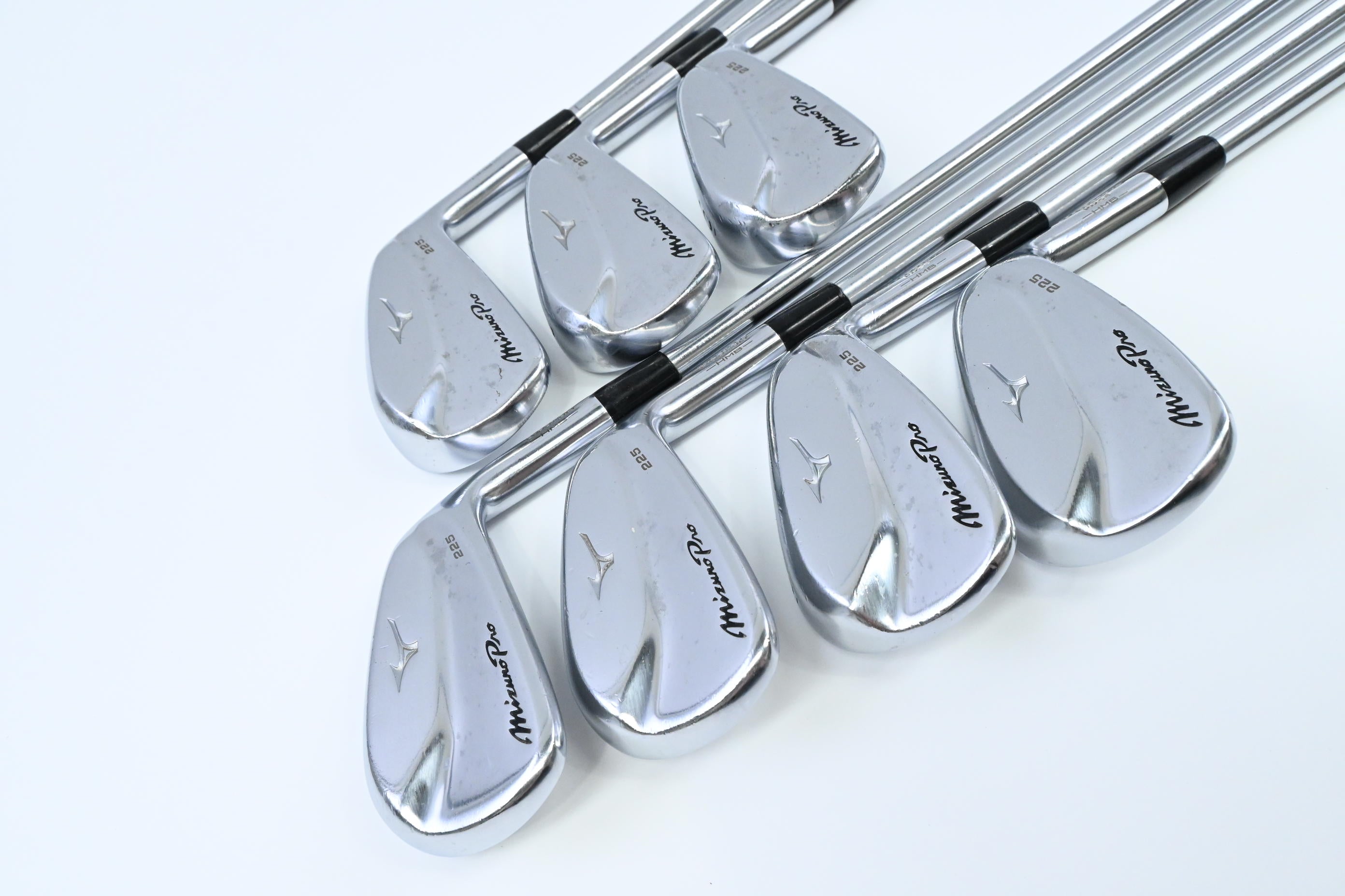 Mizuno Pro 225 Irons / 4-PW / Stiff Flex Project X IO 110 Shafts
