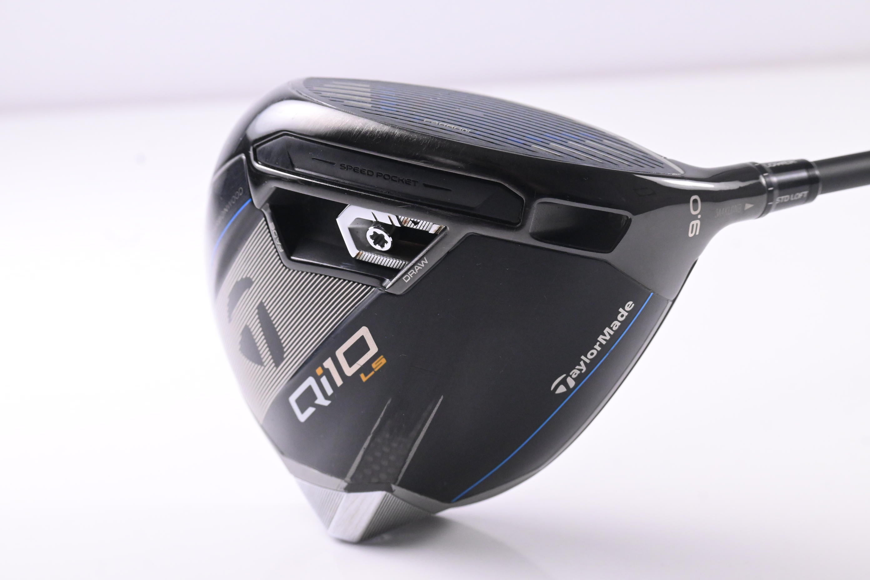 Taylormade Qi10 LS Driver / 9 Degree / Stiff Flex Reax Blue 50 Shaft