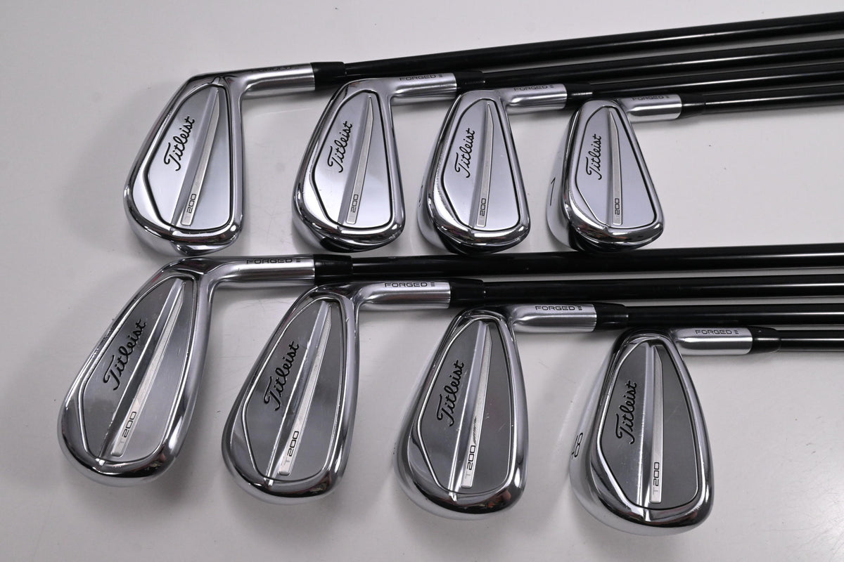 Titleist T200 2023 Irons / 4-PW+48° / Regular Flex Tensei AV Blue AM(2) Shafts