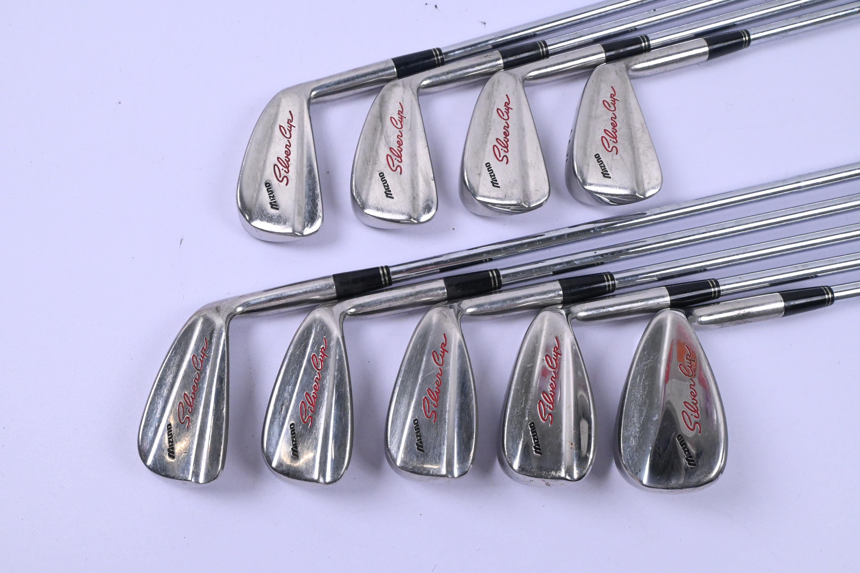 Ladies Mizuno Silver Cup Irons / 3-PW+SW / Ladies Flex Mizuno Silver Cup Shafts