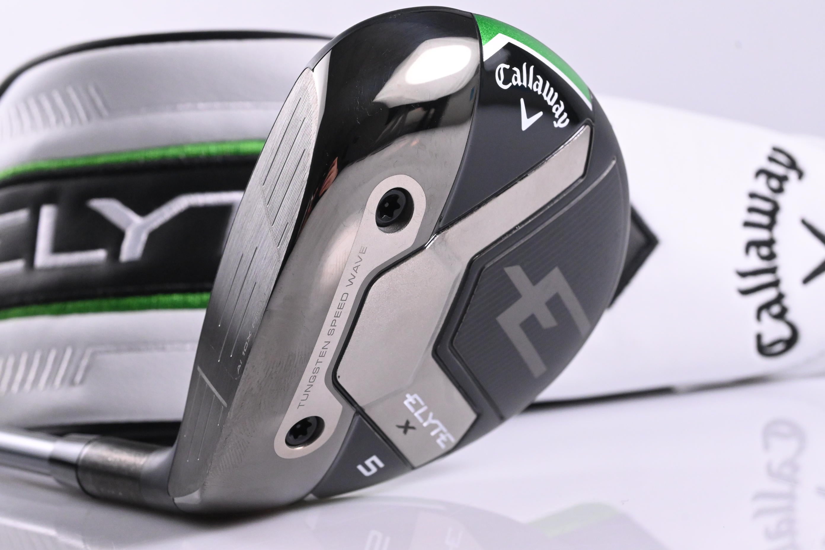 Left Hand Callaway Elyte X #5 Wood / 18 Degree / Regular Flex Denali Charcoal 60