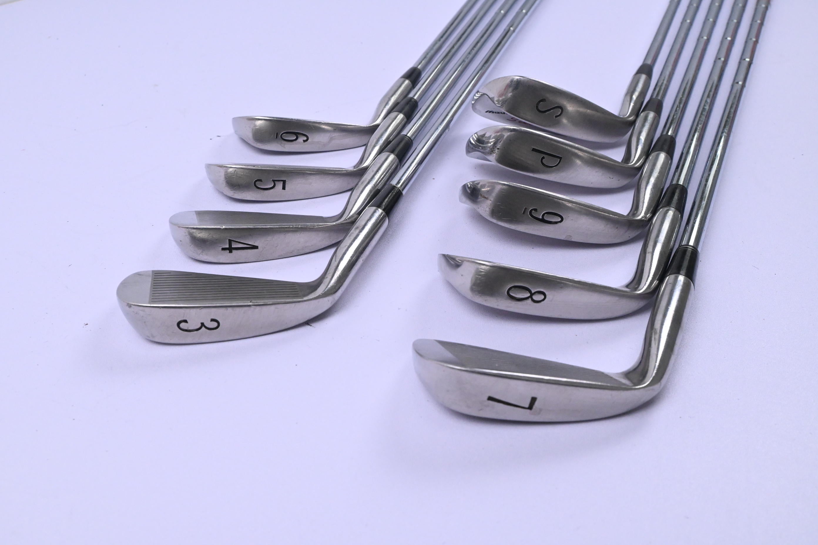 Ladies Mizuno Silver Cup Irons / 3-PW+SW / Ladies Flex Mizuno Silver Cup Shafts