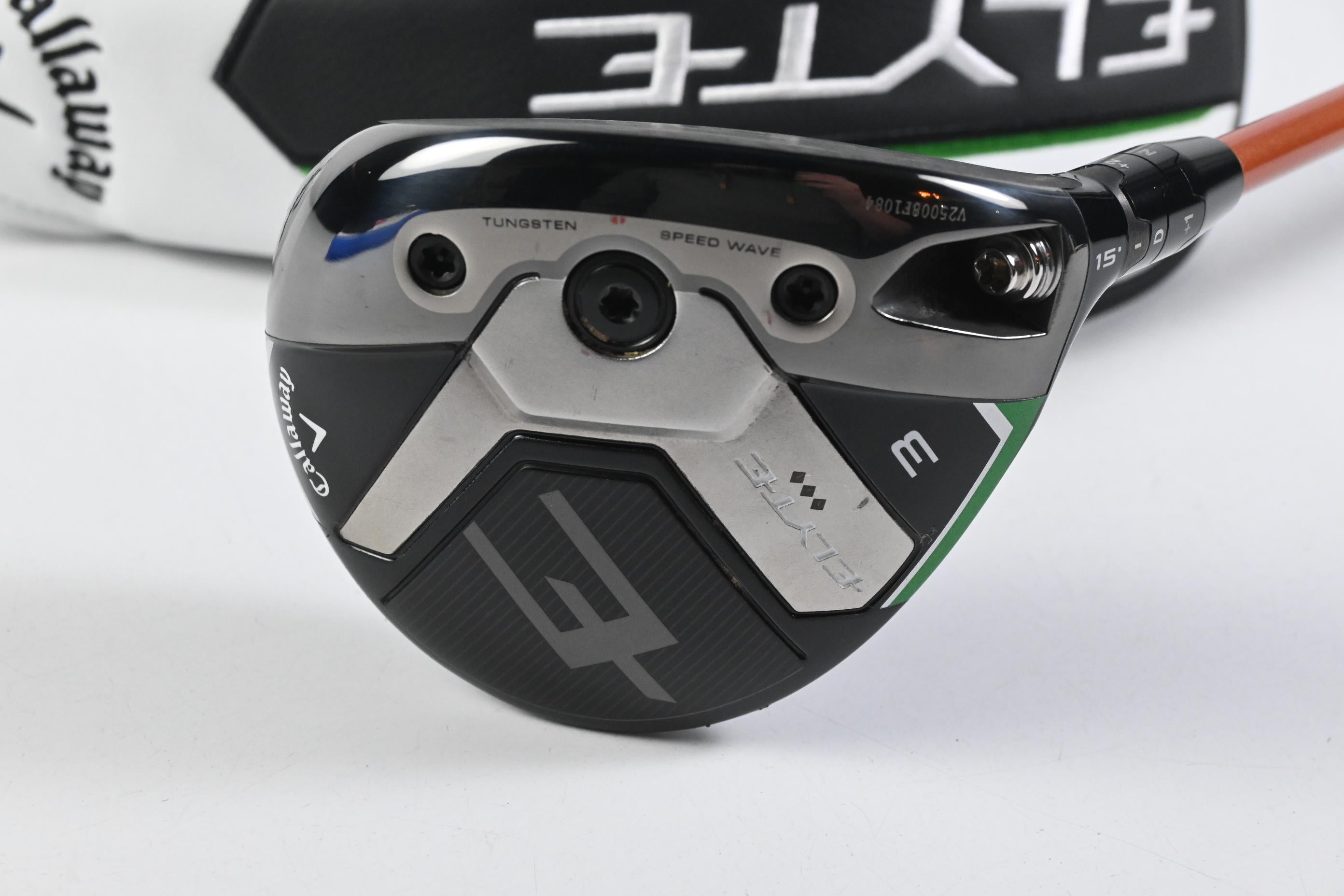 Callaway Elyte Triple Diamond #3 Wood / 15 Degree / X-Flex ACCRA AXIV XT70 Shaft