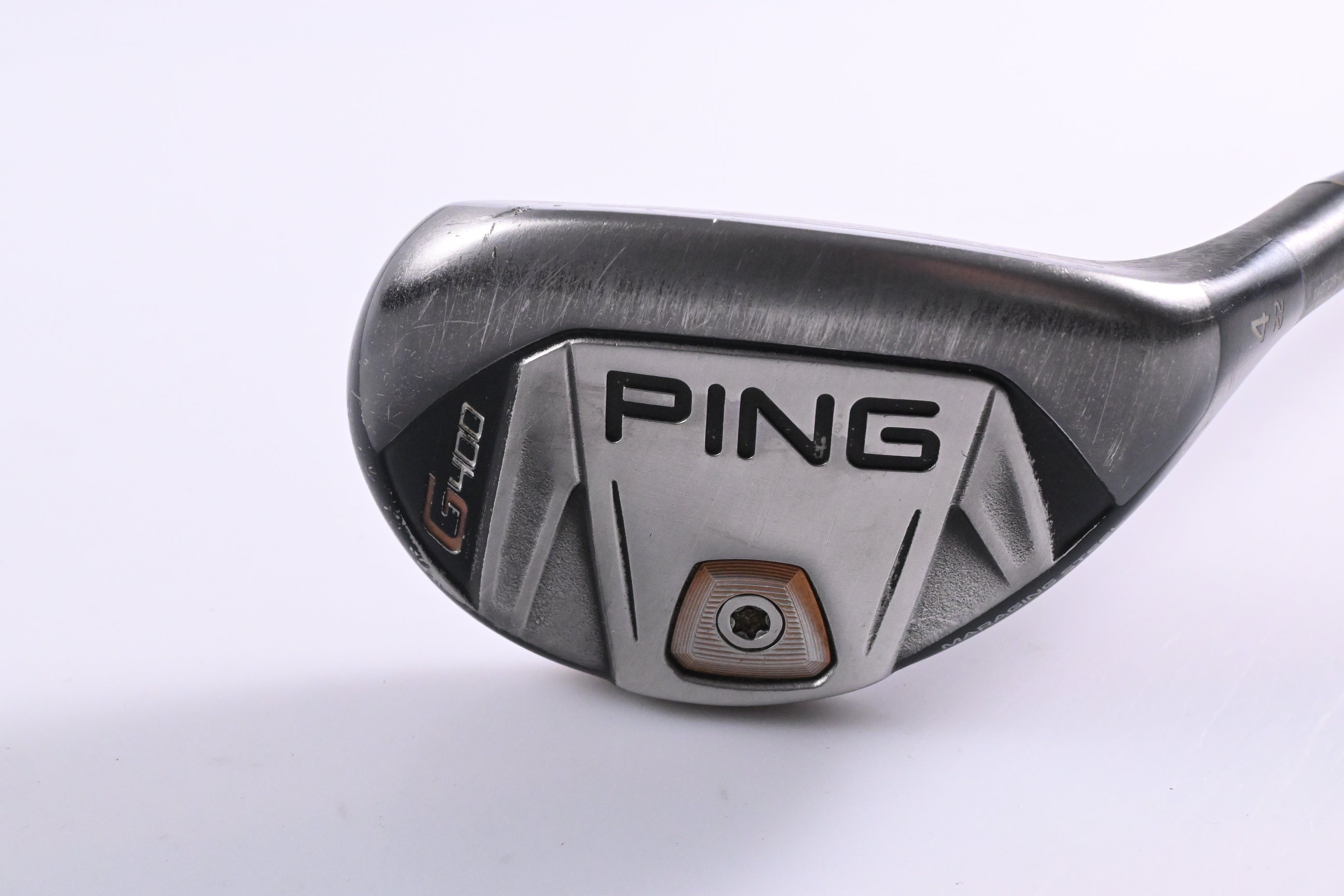 Ping G400 #4 Hybrid / 22 Degree / Regular Flex Ping Alta CB 70 Shaft