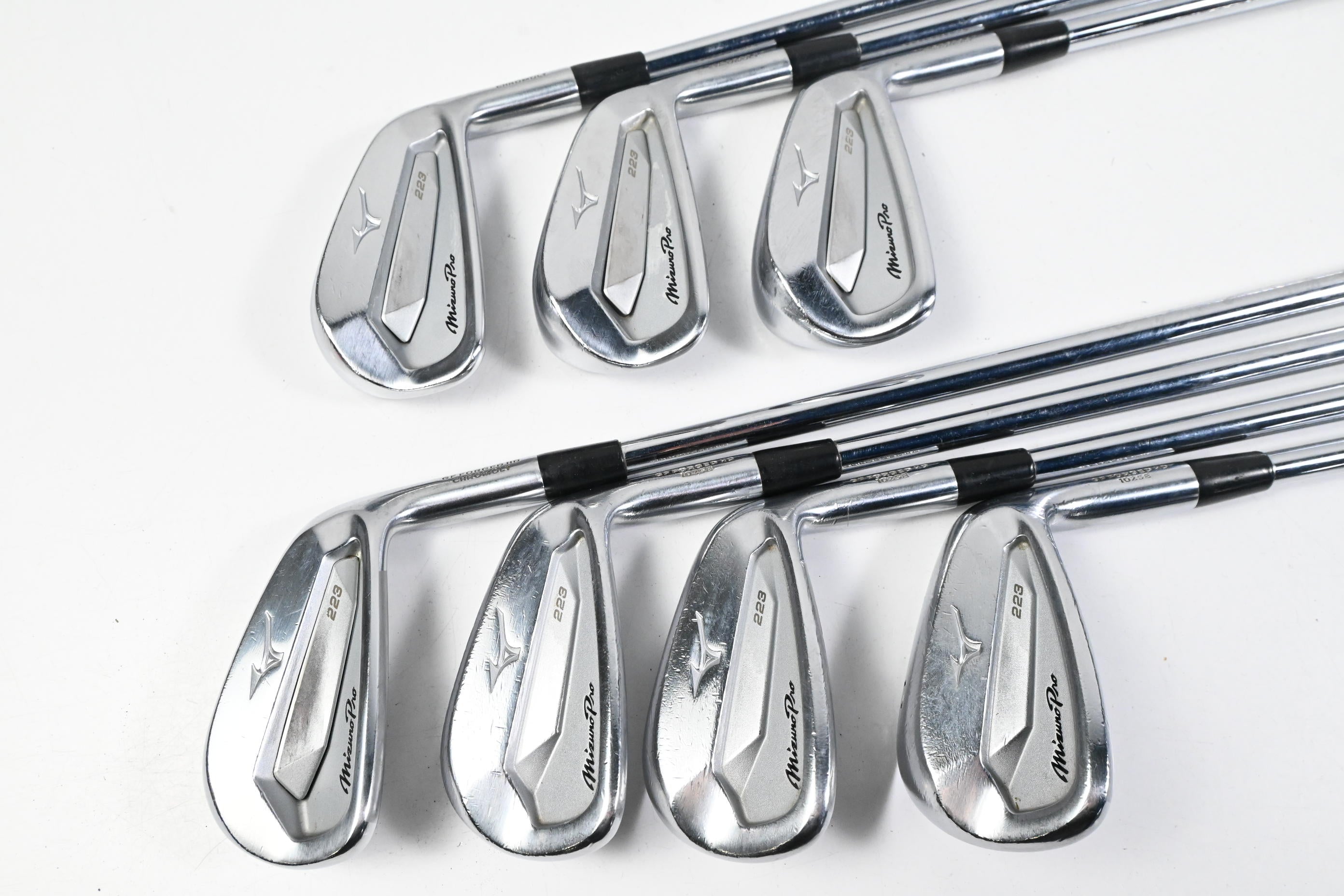 Mizuno Pro 223 Irons / 4-PW / Stiff Flex N.S.Pro Modus3 Tour 120 Shafts