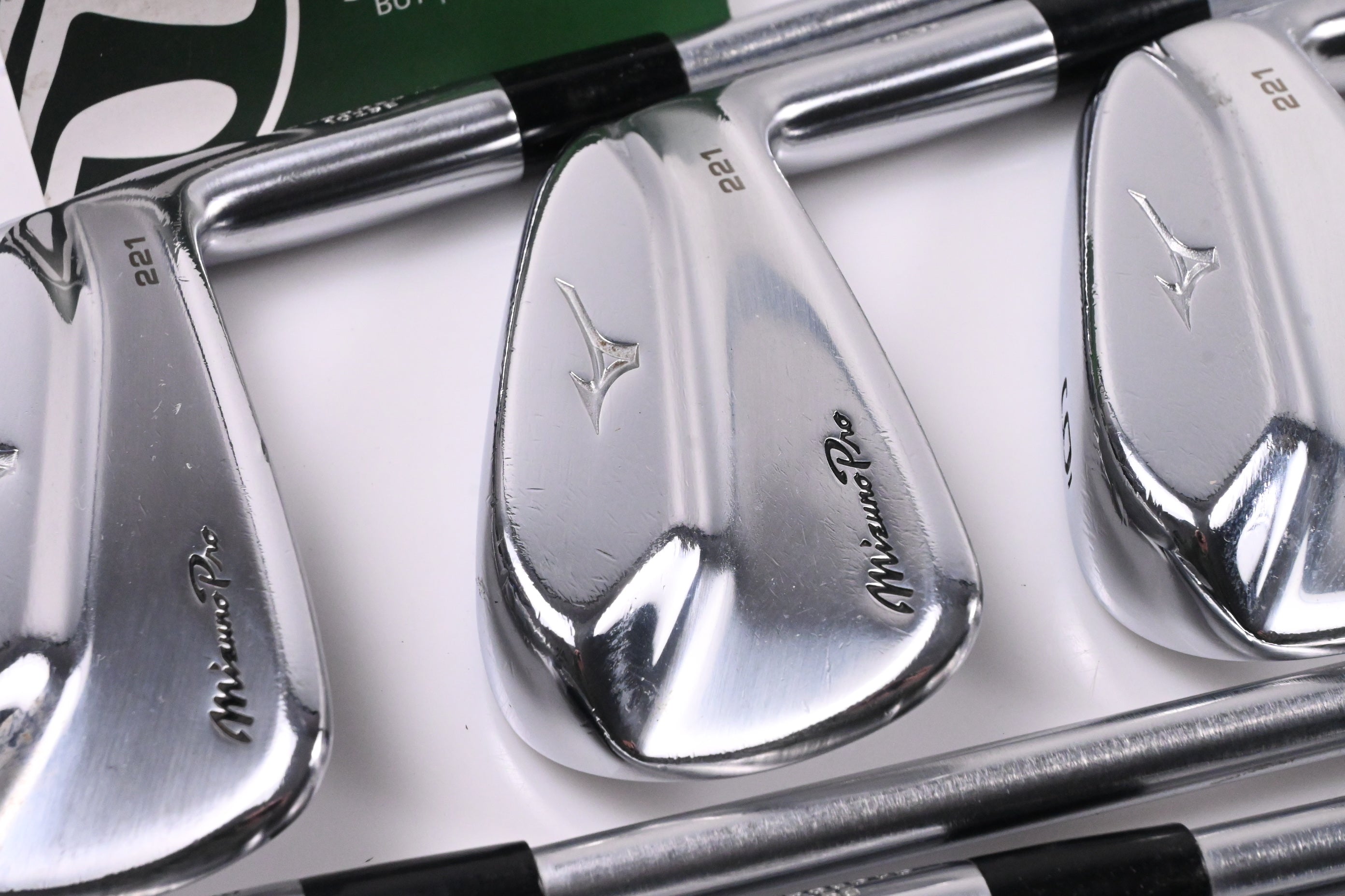 Mizuno Pro 221 Irons / 4-PW / Stiff Flex Project X IO 110 Shafts