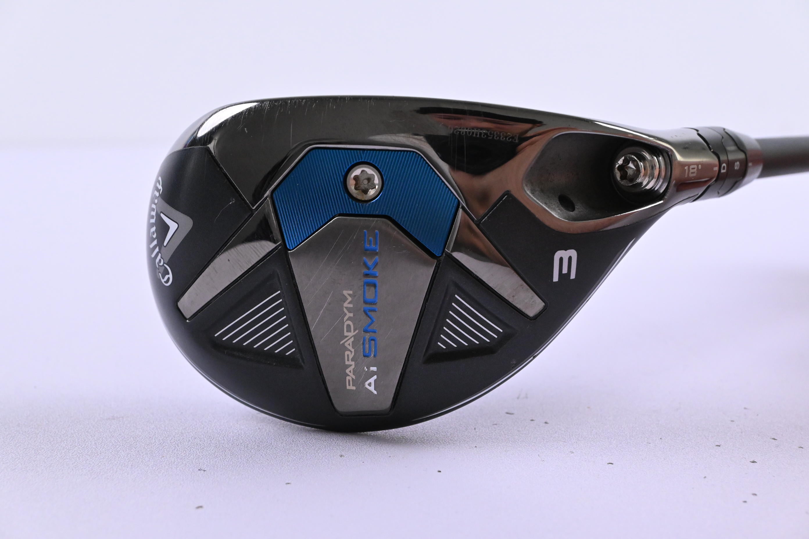 Callaway Paradym Ai Smoke #3 Hybrid / 18 Degree / Stiff Flex Project X Cypher 70