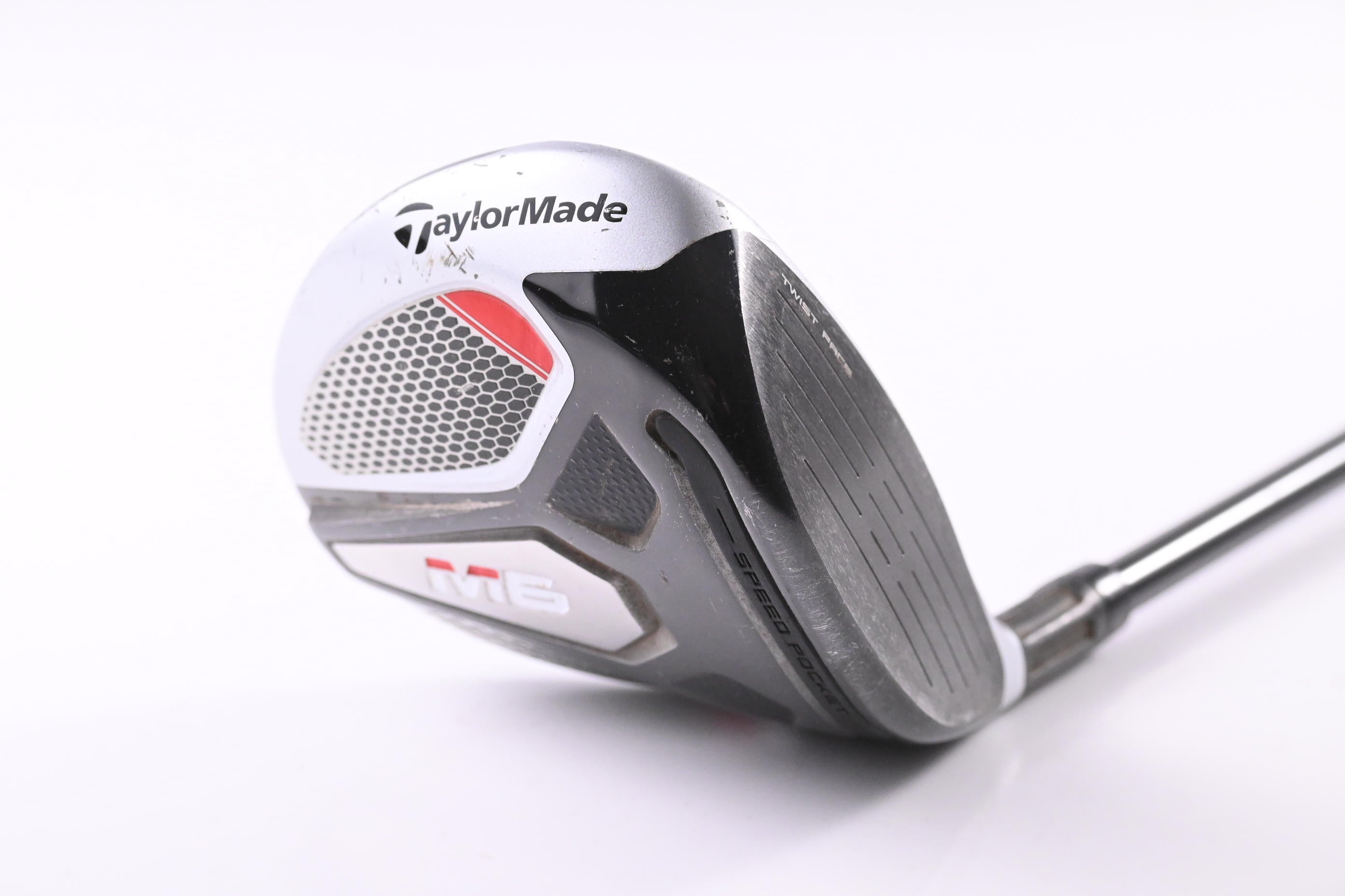 Taylormade M6 #3 Wood  15 Degree / Regular Flex Fujikura Atmos Orange 5 Shaft