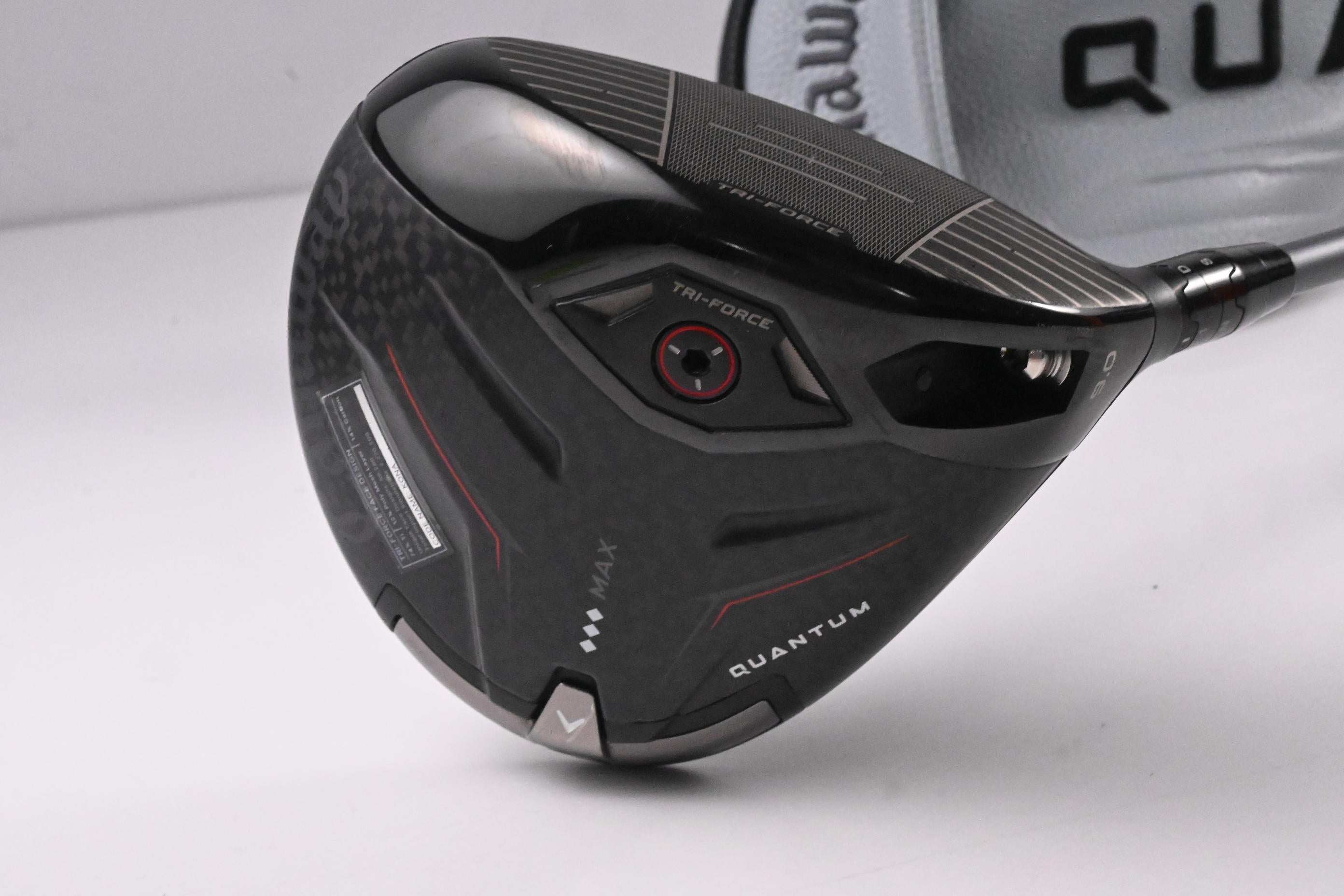 Callaway Quantum Max Driver / 9 Degree / Stiff Flex Denali Frost Silver 60