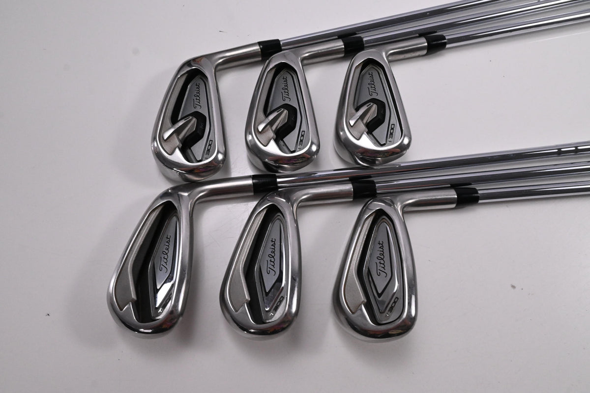 Titleist T300 2019 Irons / 5-PW / Stiff Flex AMT Black S300 Shafts