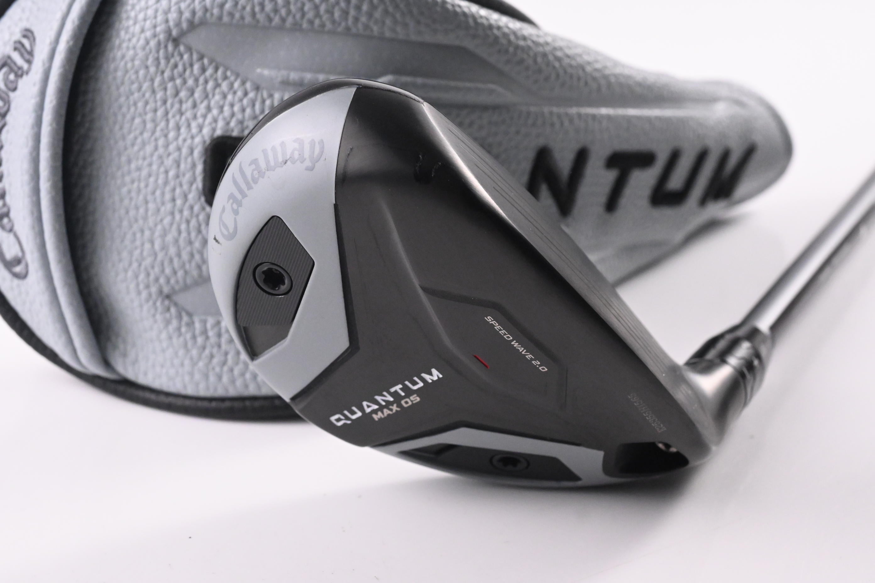 Callaway Quantum Max OS #5 Hybrid / 23 Degree / Regular Flex Denali Silver 60