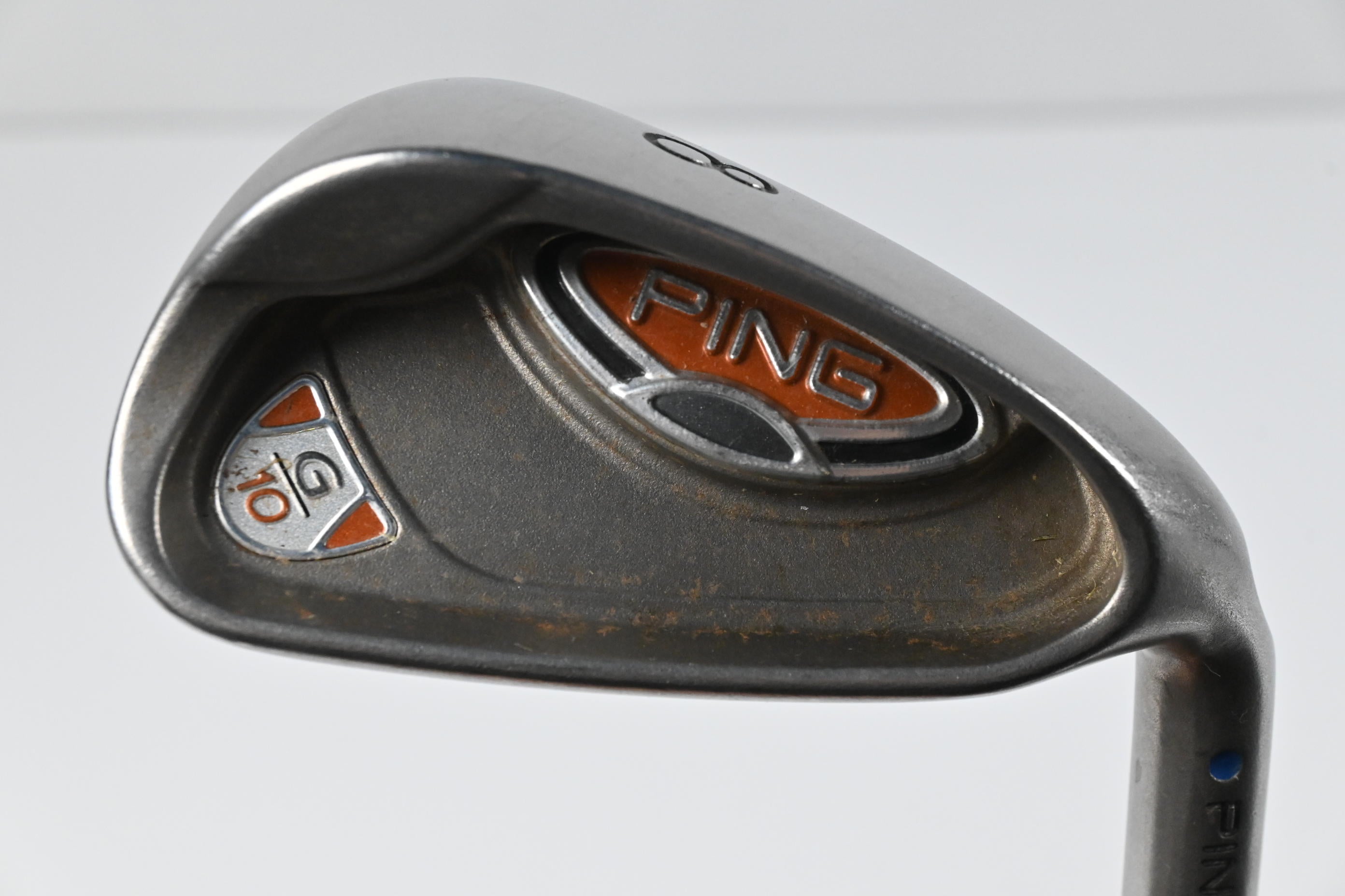Ping G10 #8 Iron / Blue Dot / Regular Flex Ping TFC 129 Shaft