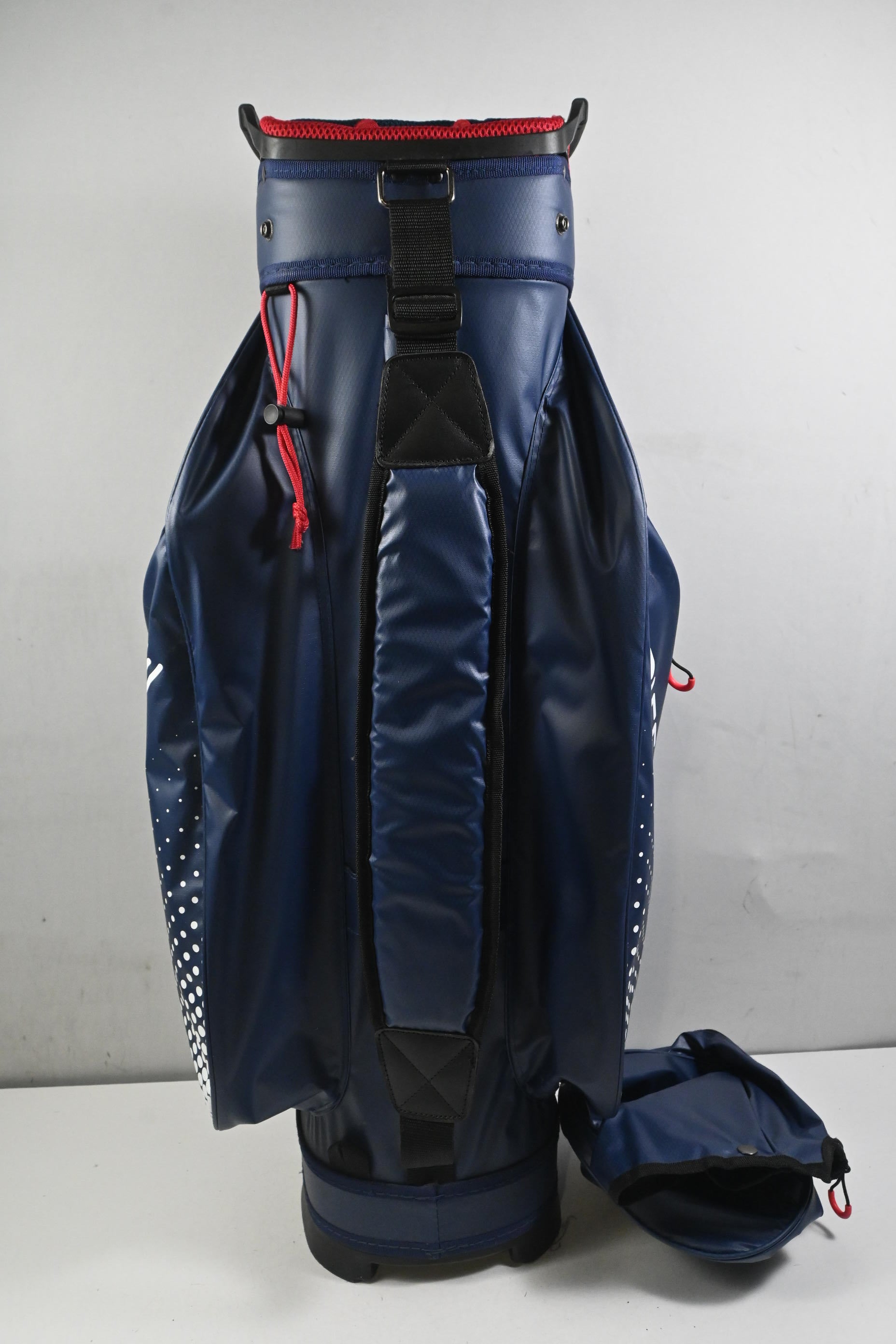 Rife Waterproof Design Cart Bag / 15-Way Divider / Blue, White & Red
