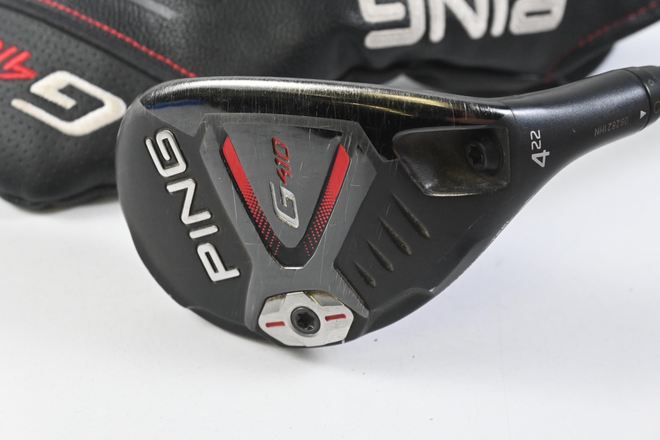 Ping G410 #4 Hybrid / 22 Degree / Stiff Flex Ping Tour Chrome 85 Shaft