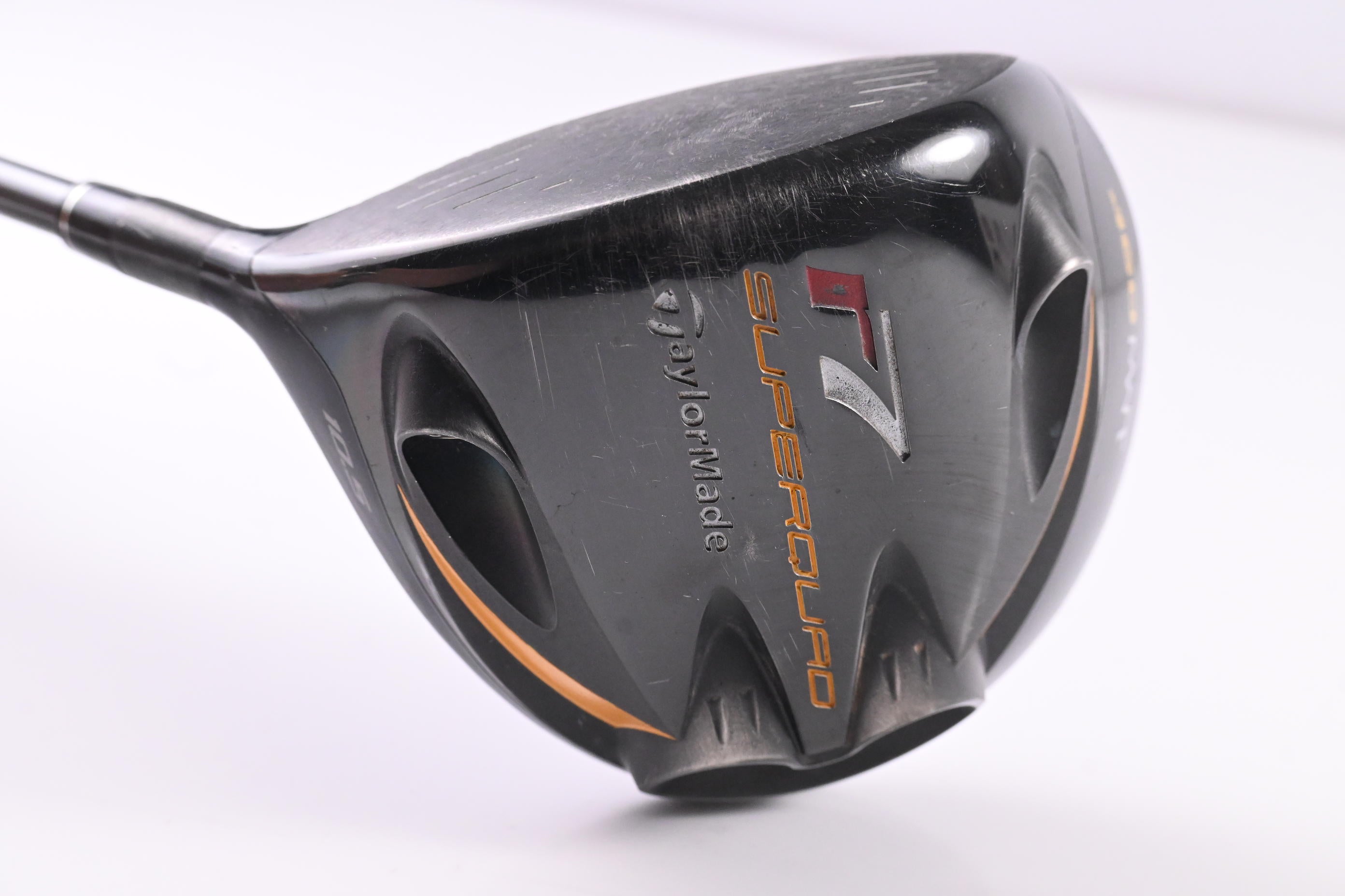 Left Hand Taylormade R7 Superquad Driver / 10.5 Degree / Regular Flex Reax Shaft