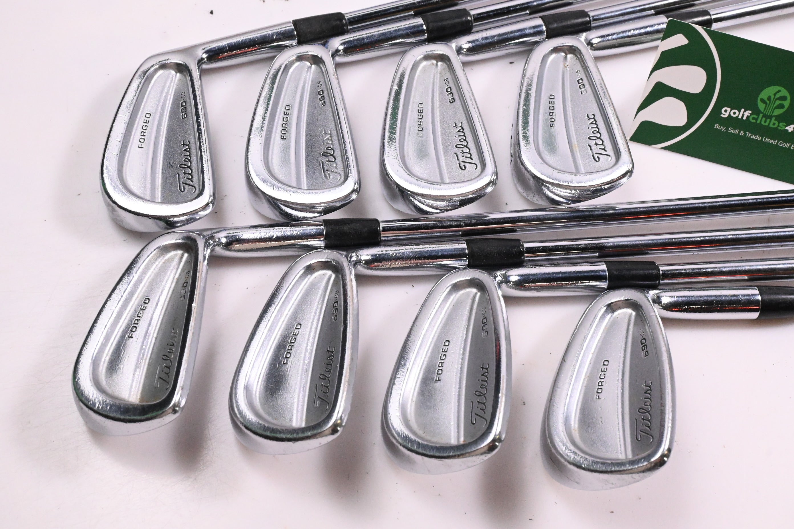 Titleist 690.CB Irons / 3-PW / Stiff Flex Dynamic Gold S300 Shafts
