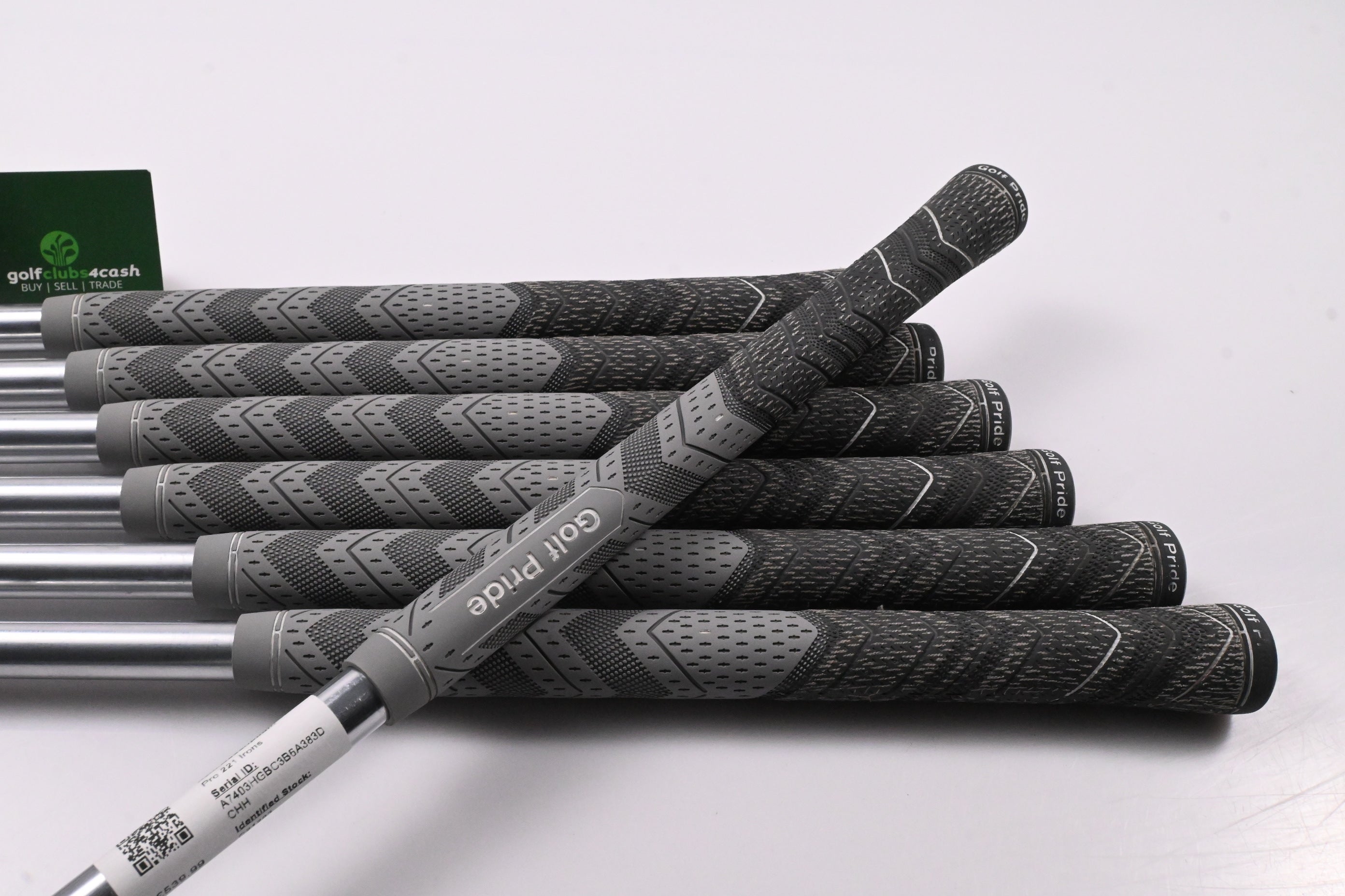 Mizuno Pro 221 Irons / 4-PW / Stiff Flex Project X IO 110 Shafts