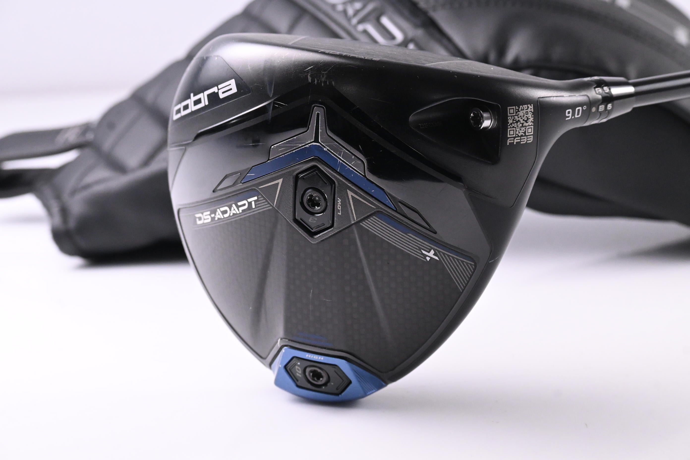 Cobra DS-Adapt X Driver / 9 Degree / Stiff Flex Denali Black 60 Shaft