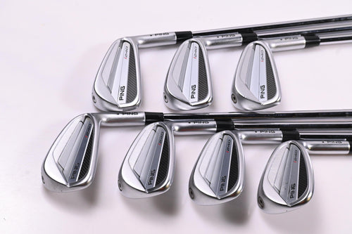 Ping I240 Irons / 4-PW / Blue Dot / Stiff Flex KBS Tour 120 Shafts