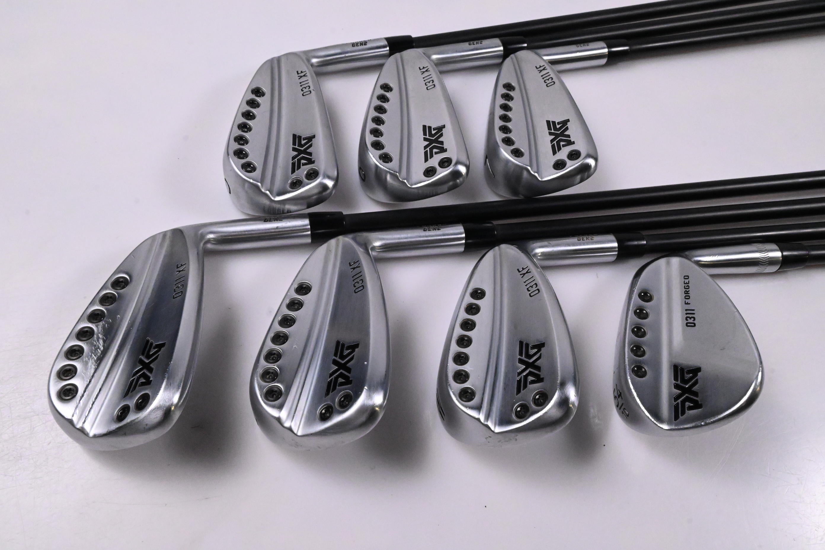 PXG 0311 XF Gen2 Irons / 5-PW+54° / Regular Flex MMT 70 Shafts