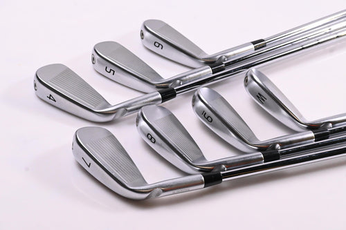 Ping I240 Irons / 4-PW / Blue Dot / Stiff Flex KBS Tour 120 Shafts