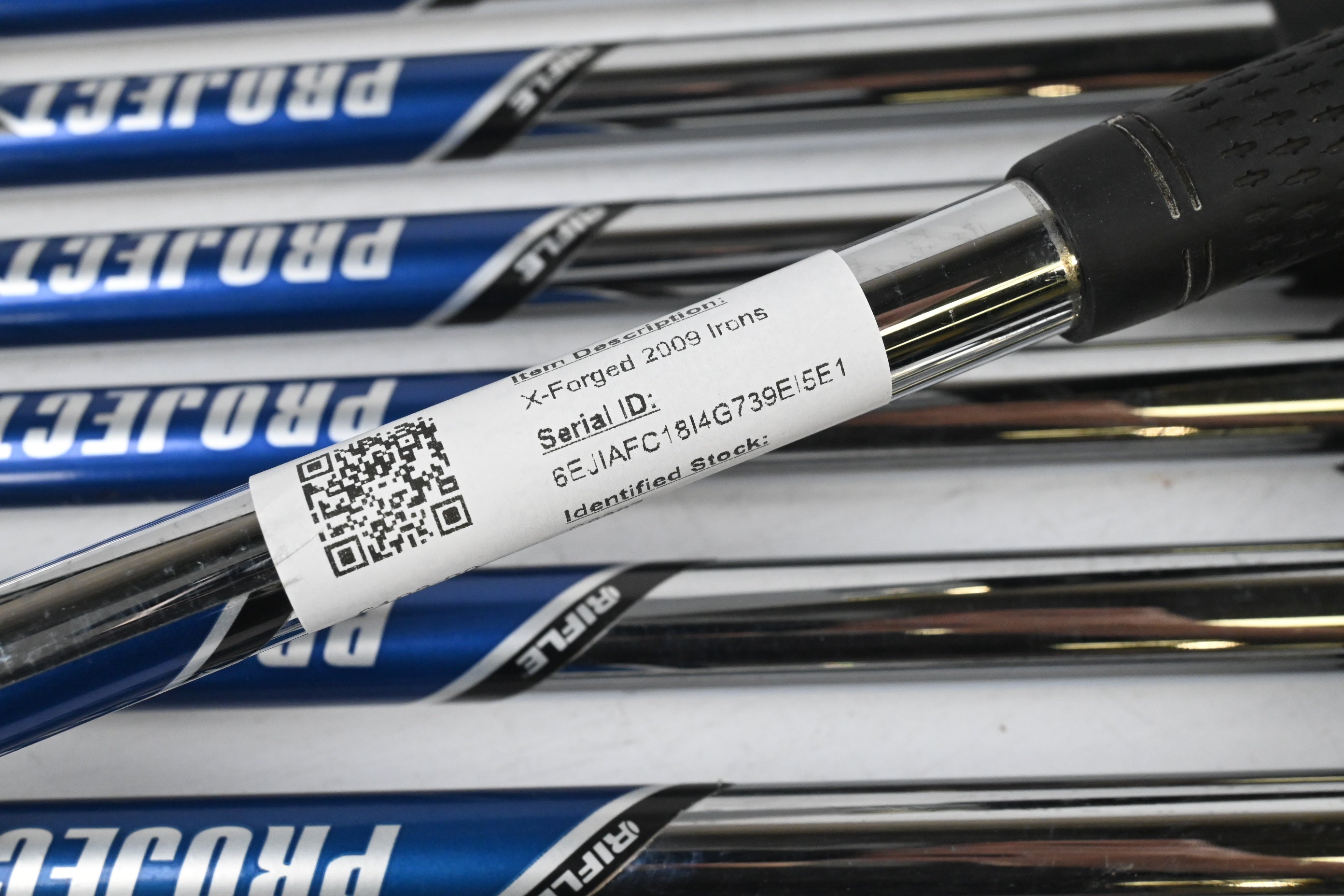 Callaway X-Forged 2009 Irons / 3-PW / Stiff Flex Project X Flighted Shafts