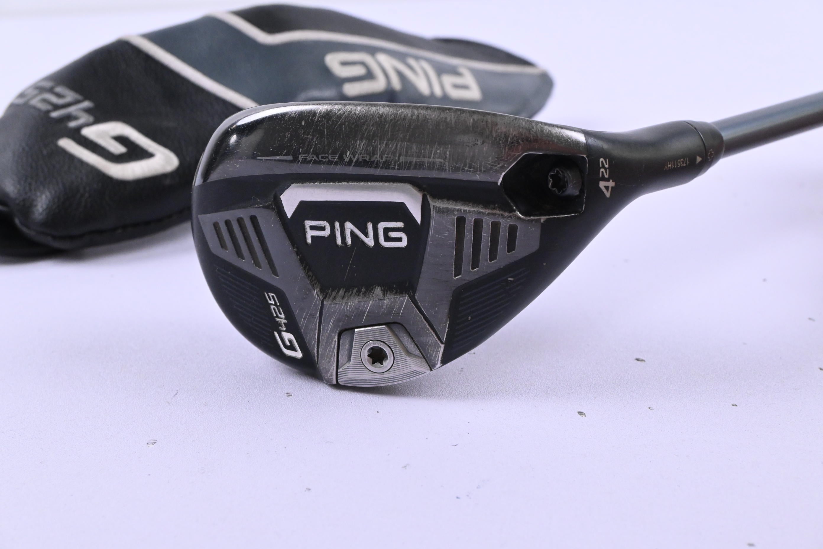 Ping G425 #4 Hybrid / 22 Degree / Stiff Flex Ping Alta CB Slate 70 Shaft
