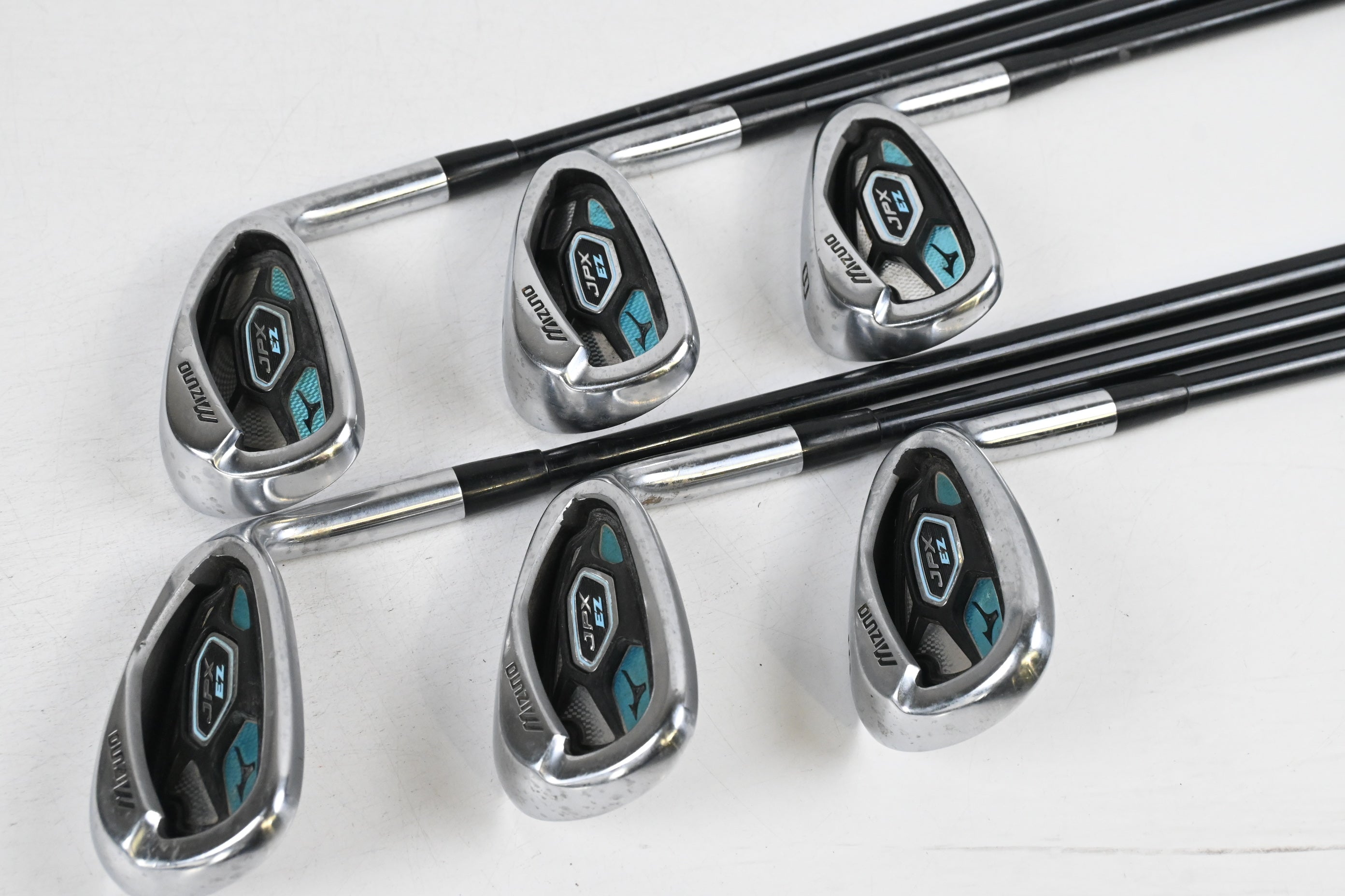 Ladies Mizuno JPX EZ 2016 Irons / 6-PW+SW / Ladies Flex Mizuno Orochi Shafts
