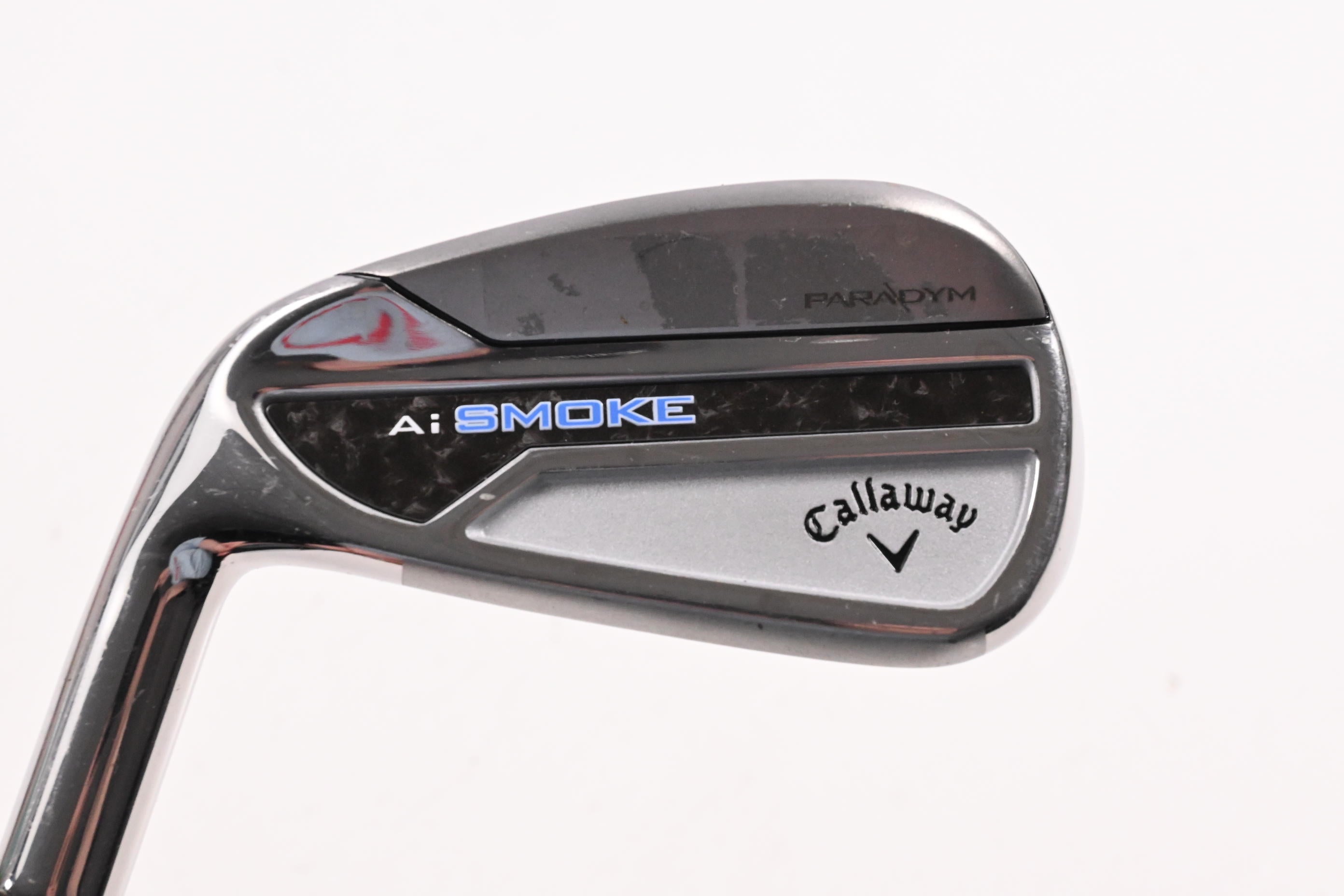 Left Hand Callaway Paradym Ai Smoke #6 Iron / Regular Flex Elevate MPH 95 Shaft