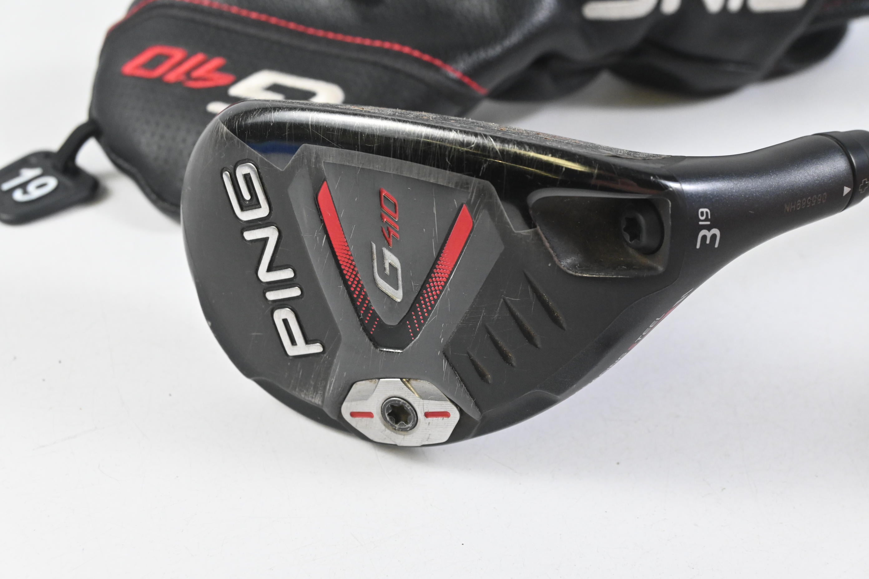 Ping G410 #3 Hybrid / 19 Degree / Stiff Flex Ping Tour Chrome 85 Shaft